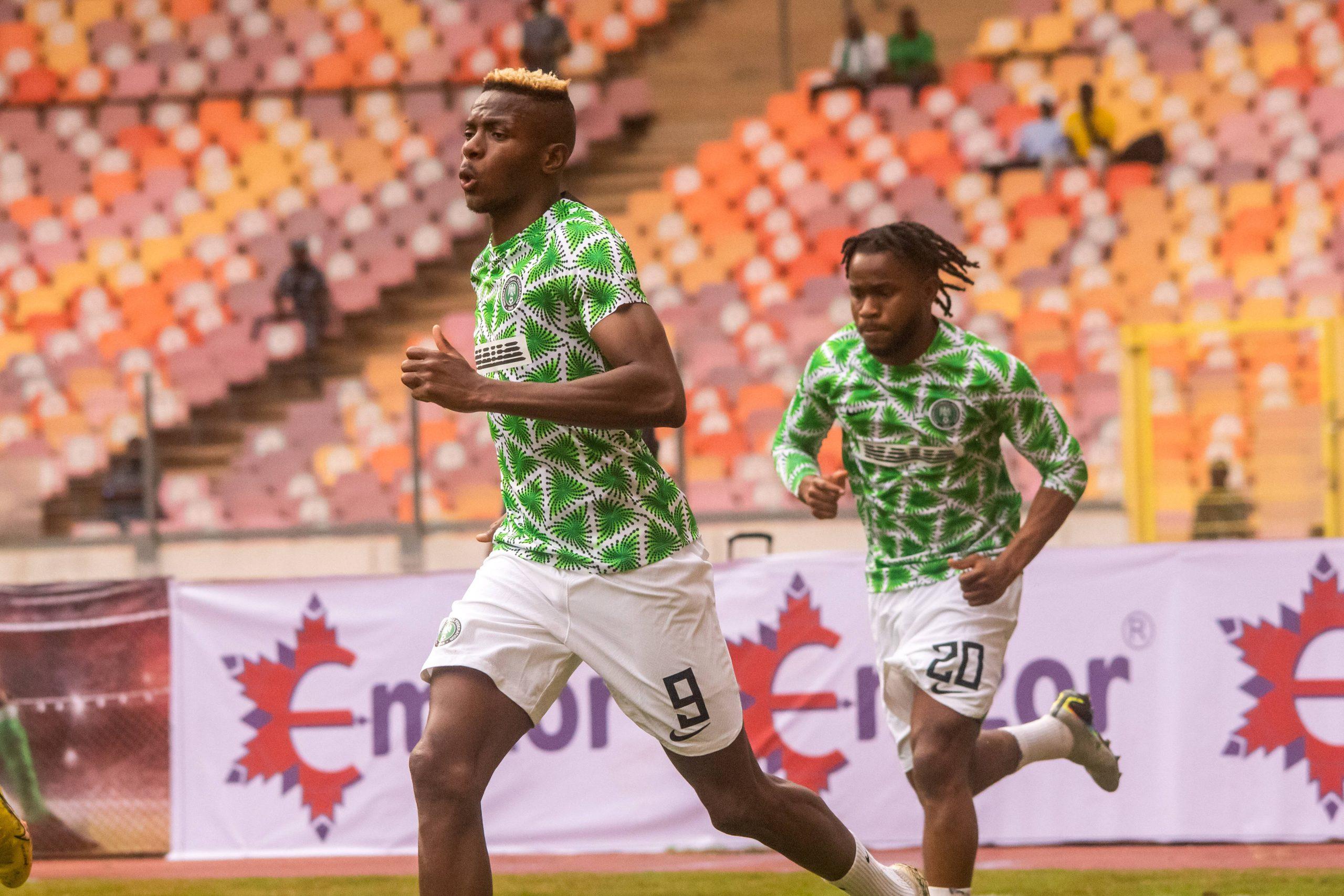 Super Eagles stars Victor Osimhen and Ademola Lookman