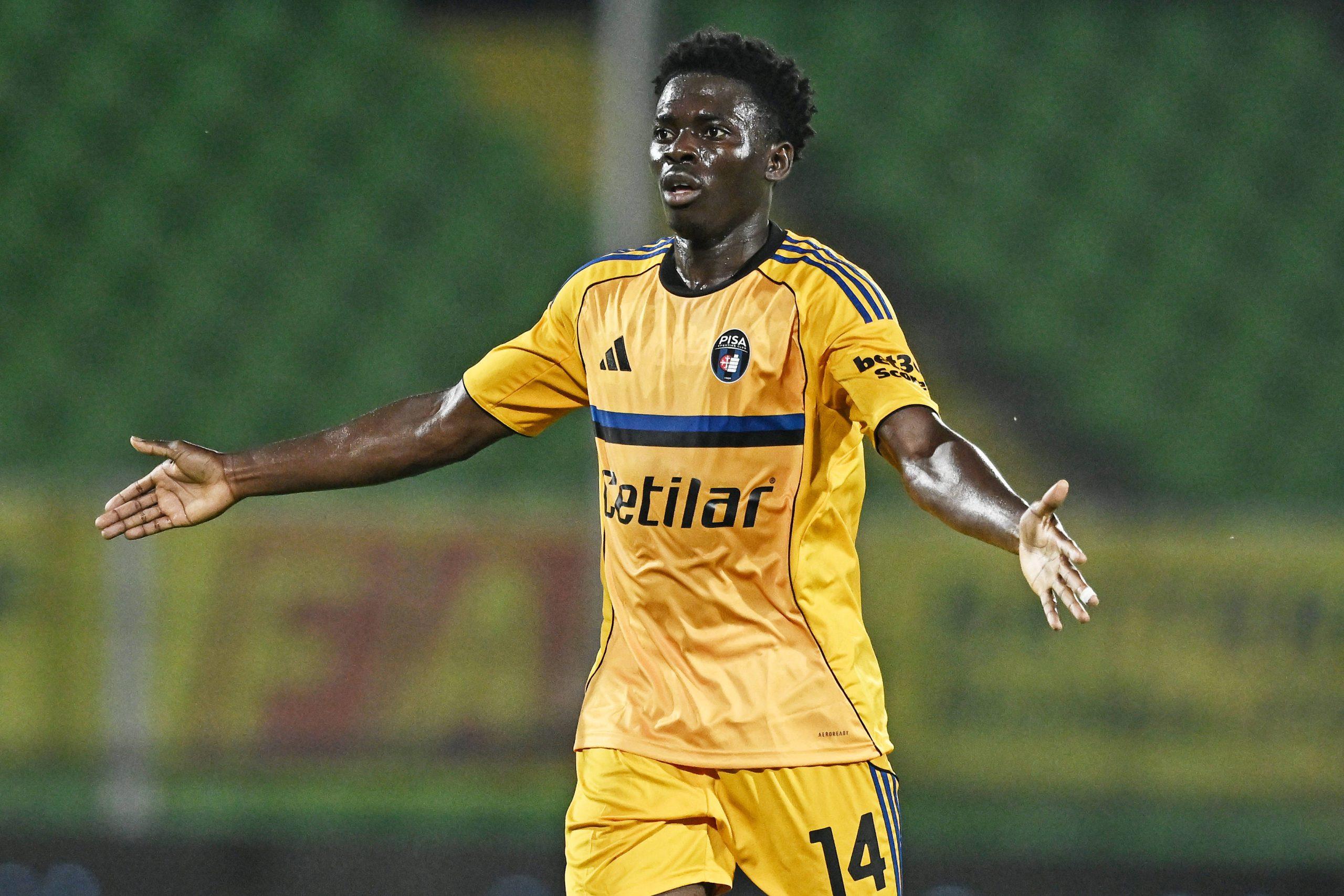 Nigeria and Pisa midfielder Emmanuel Akinsanmiro