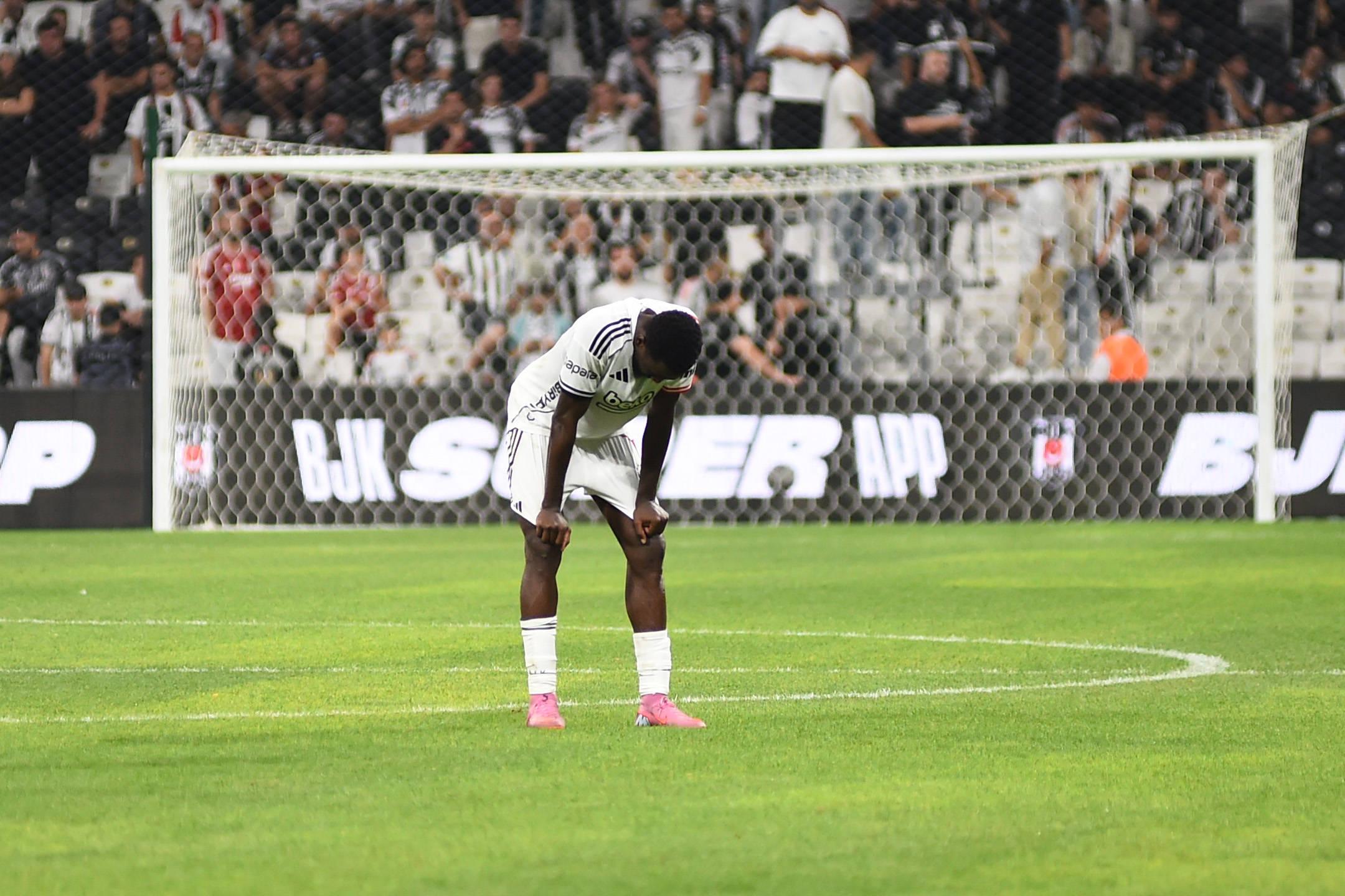 Wilfred Ndidi of Besiktas during the UEFA Conference League Play-off