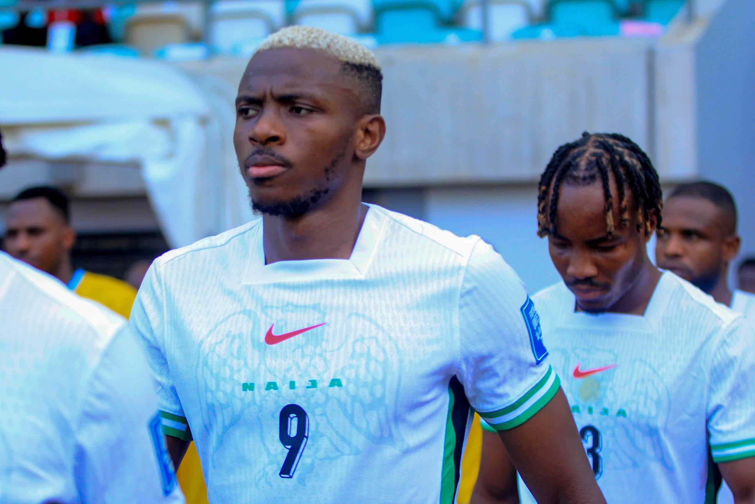 Victor Osimhen of Super Eagles 