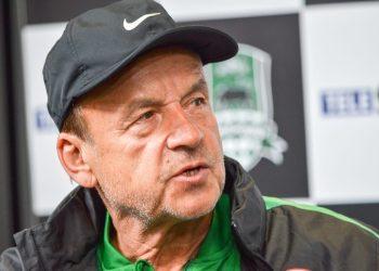 New arrival: Gernot Rohr set to unleash five-goal attacker on Nigeria’s Super Eagles