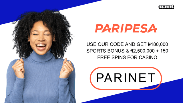 PariPesa Promo Code 2026 – PARINET: Up to ₦180,000 Bonus