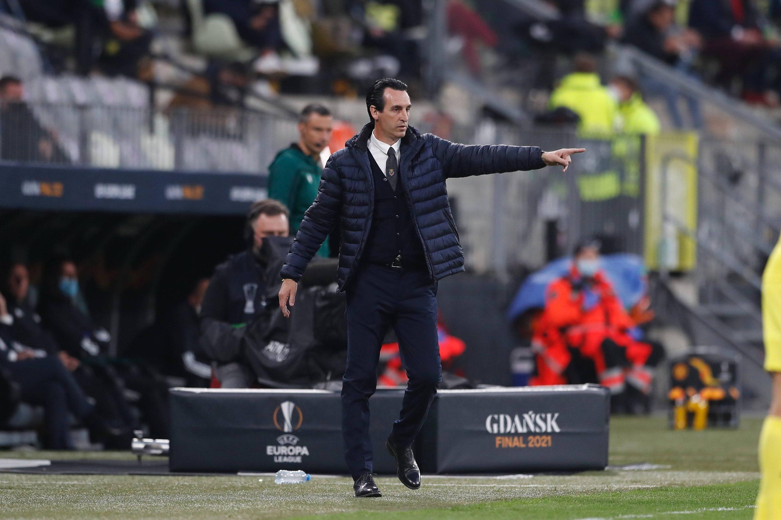 Former Arsenal boss Unai Emery