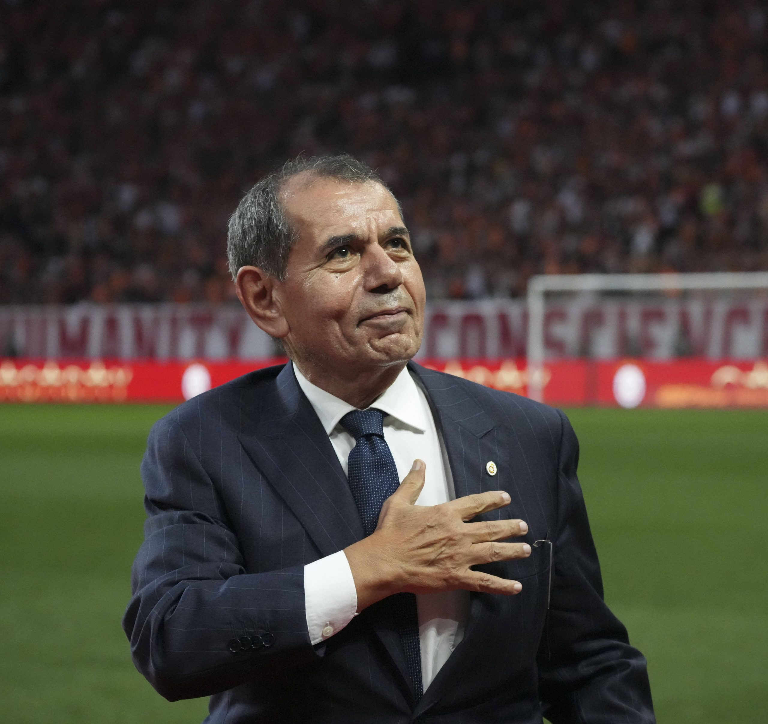 President Dursun Ozbek during the pre-season friendly match between Galatasaray and SS Lazio at Rams Park Stadium