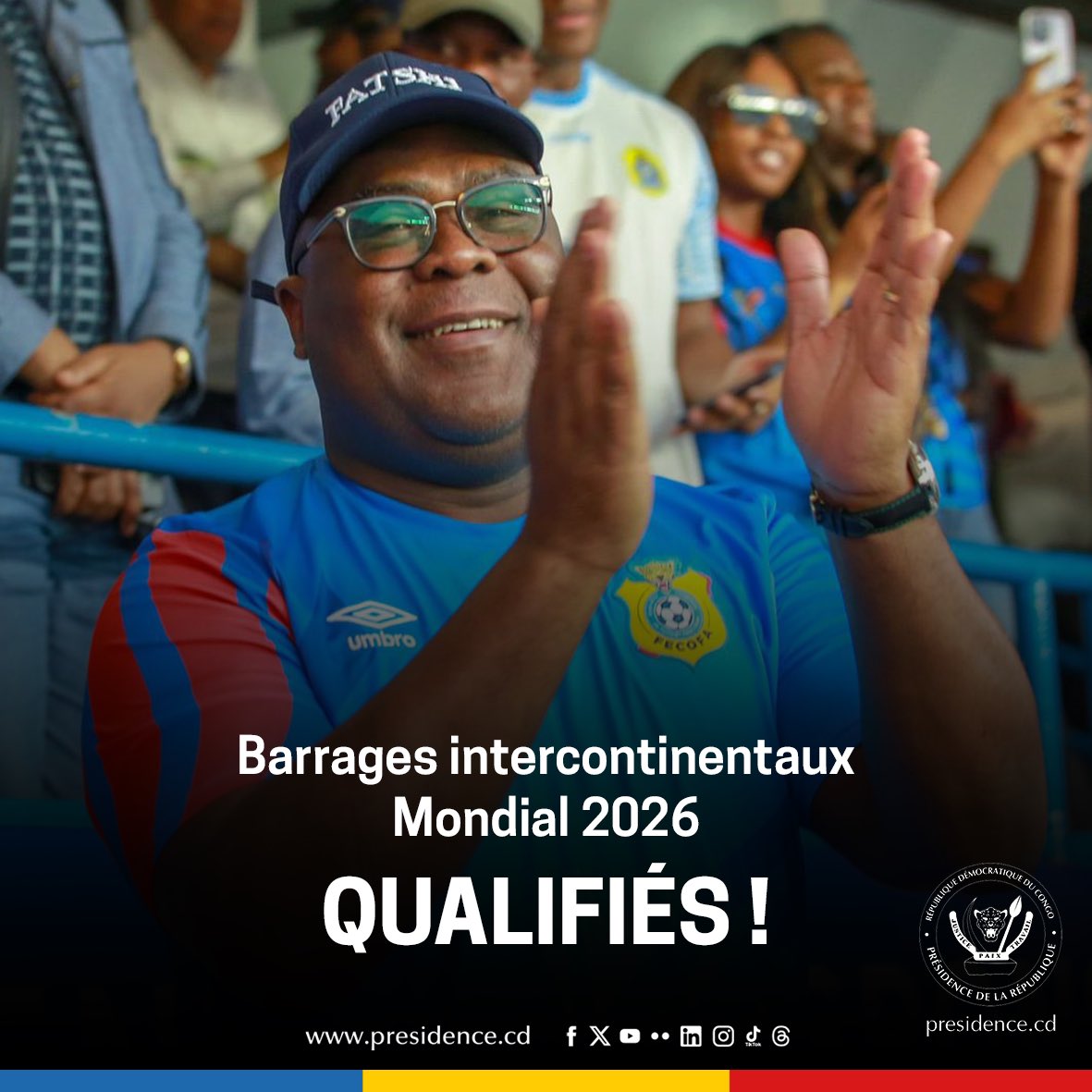 Congo DR President Félix Tshisekedi.