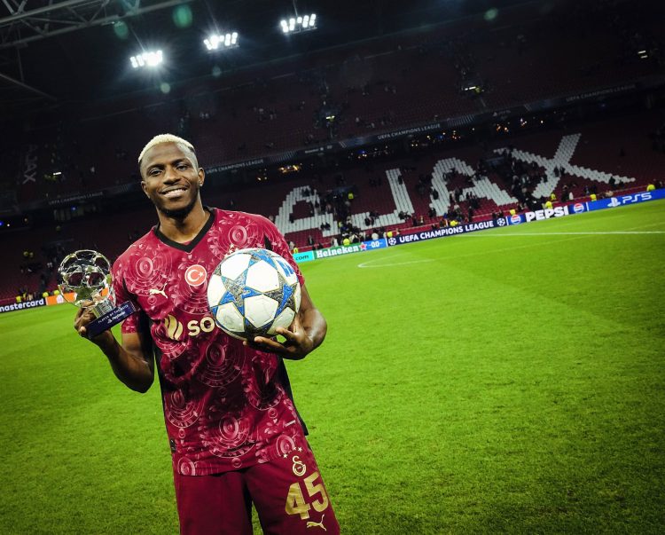 Osimhen hits out at Galatasaray teammates for poor performance against Juventus