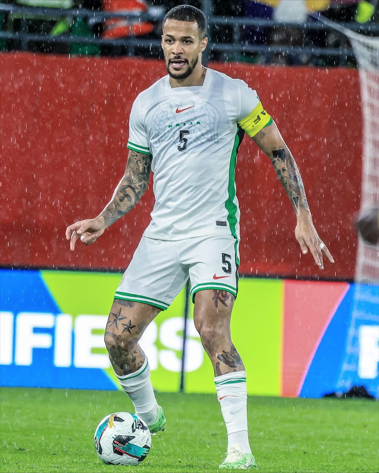 Super Eagles captain William Troost-Ekong