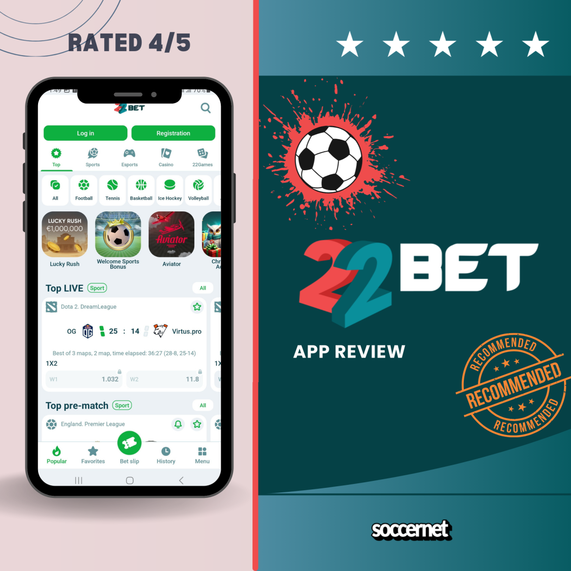 22Bet App Nigeria: Android (APK) & iOS Download Guide