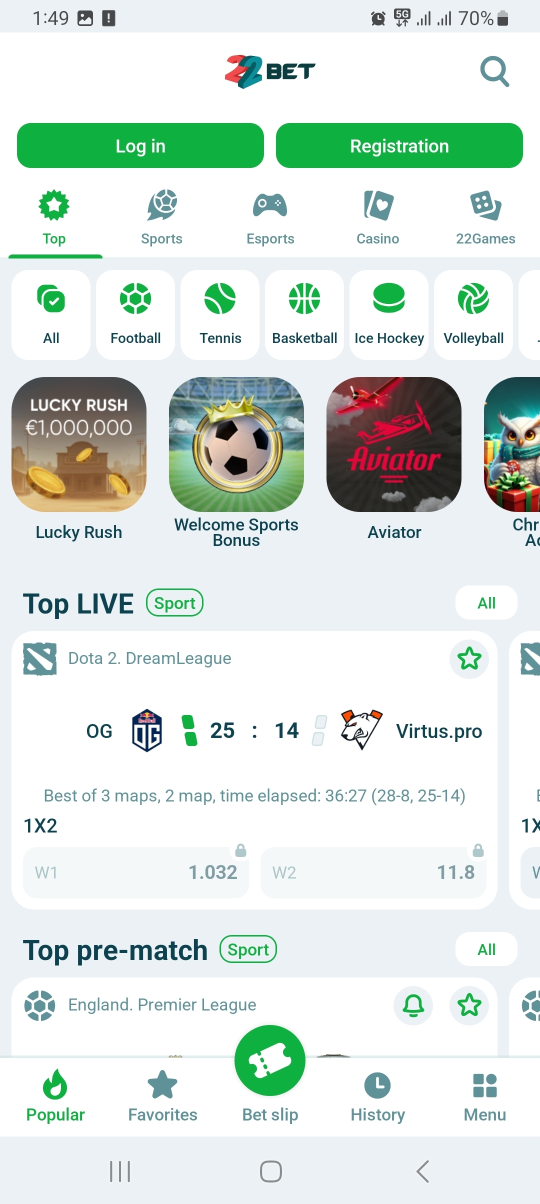 22Bet App Nigeria: Android (APK) & iOS Download Guide