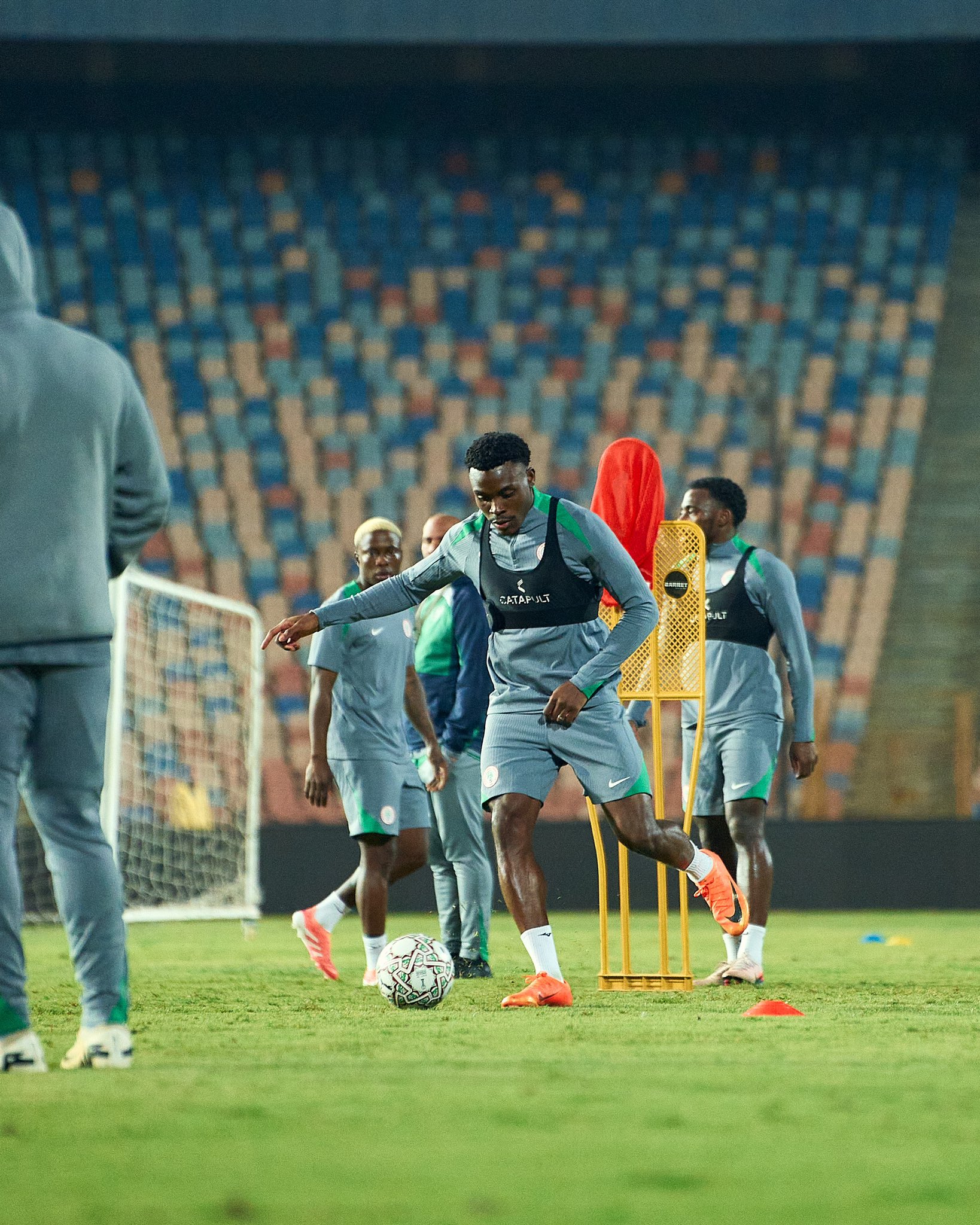 Super Eagles in training