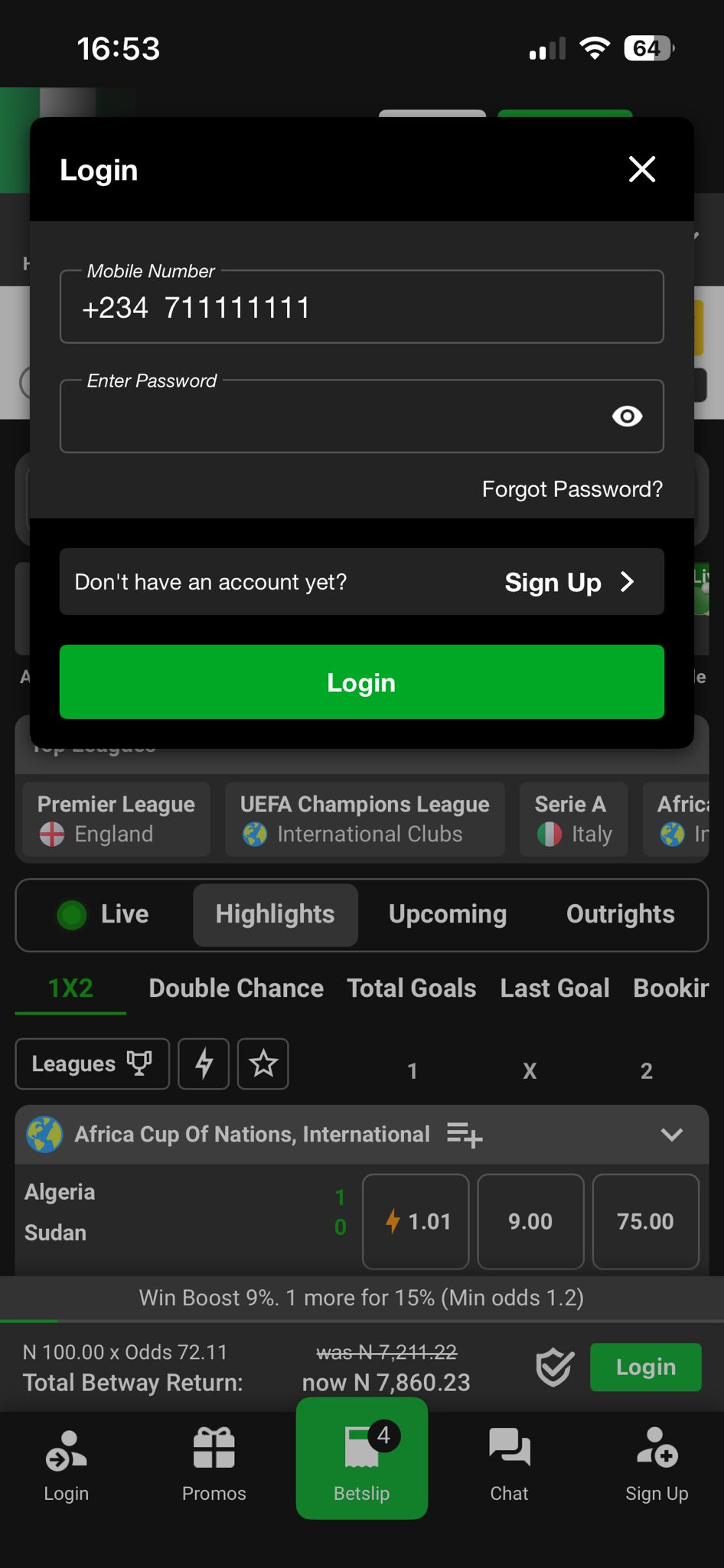 Betway App Nigeria: How to Download on iOS & Android