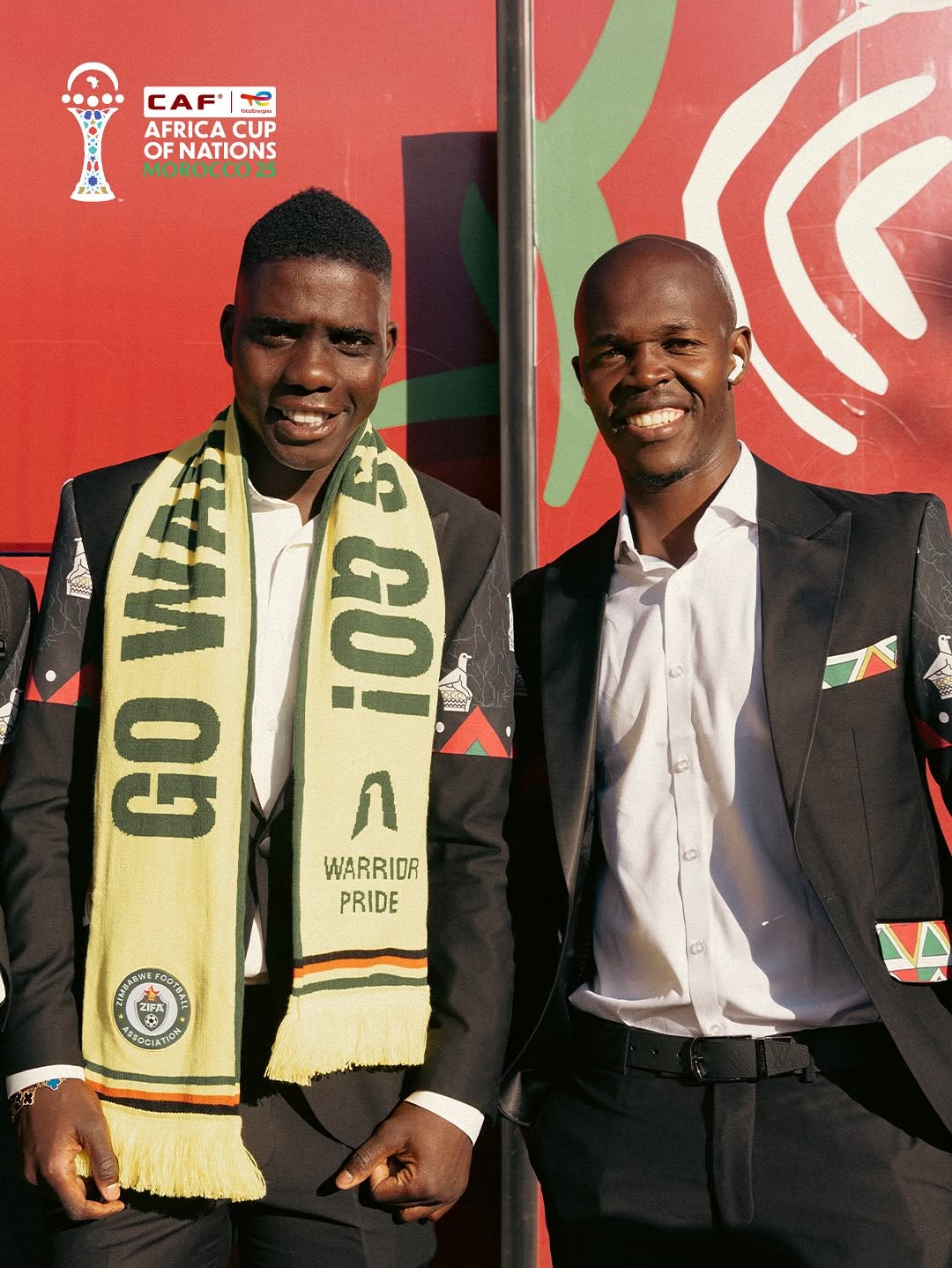 Marvelous Nakamba and Knowledge Musona for Zimbabwe 