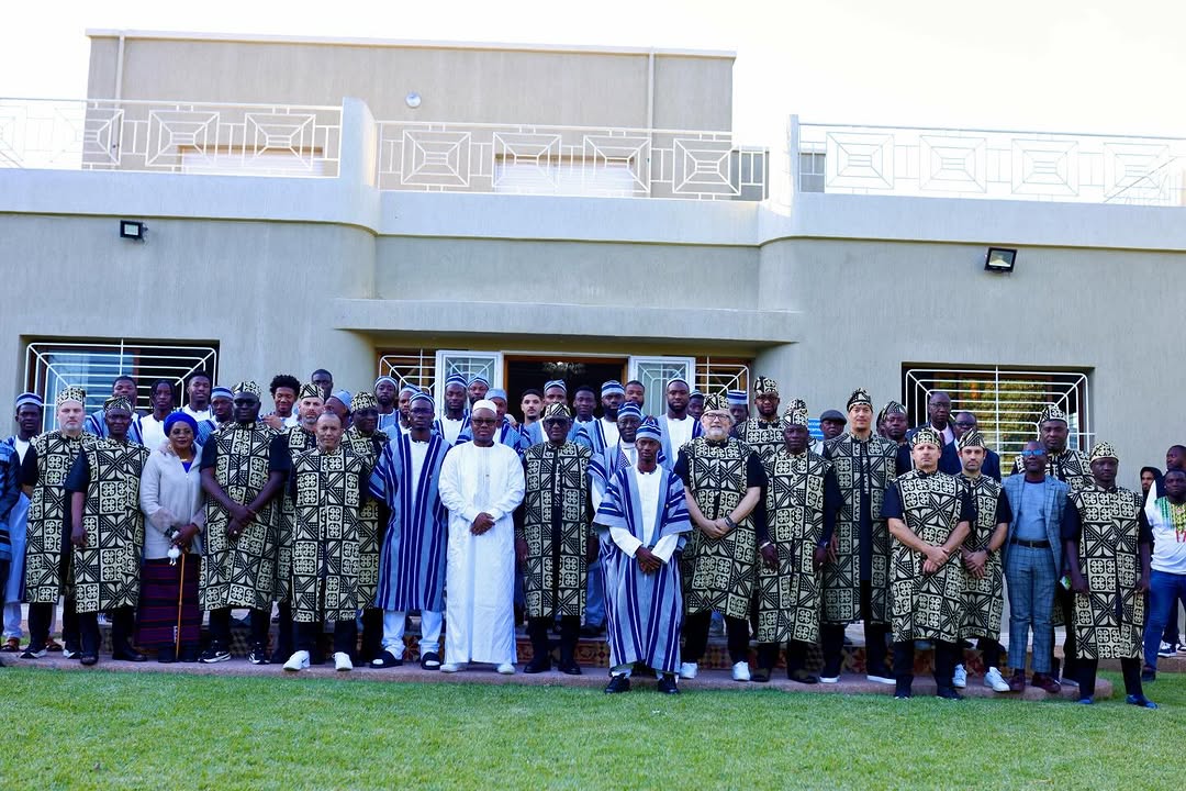 Eagles of Mali send forth from the Malian government 