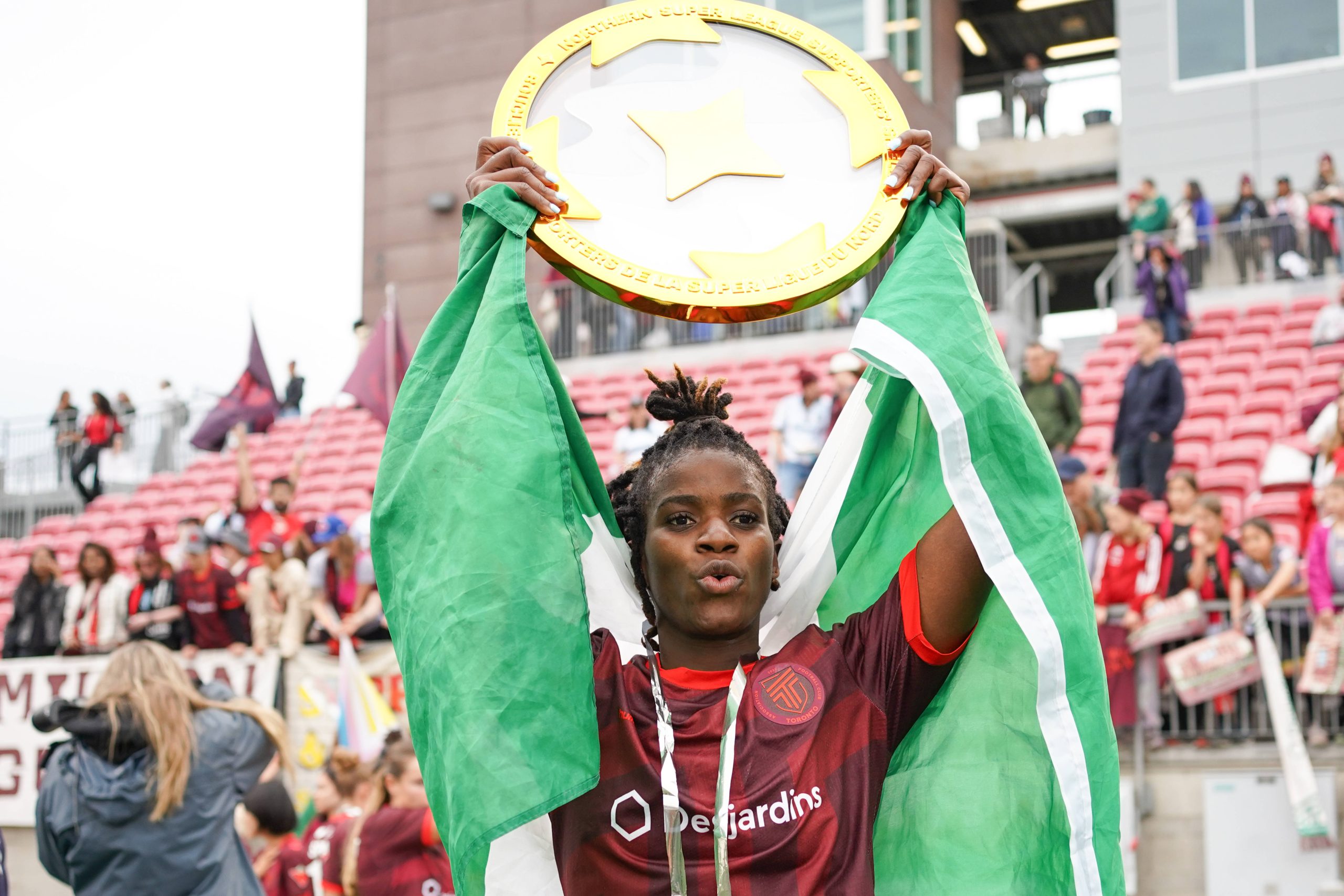 Nigeria Super Falcons and AFC Toronto star Esther Okoronkwo