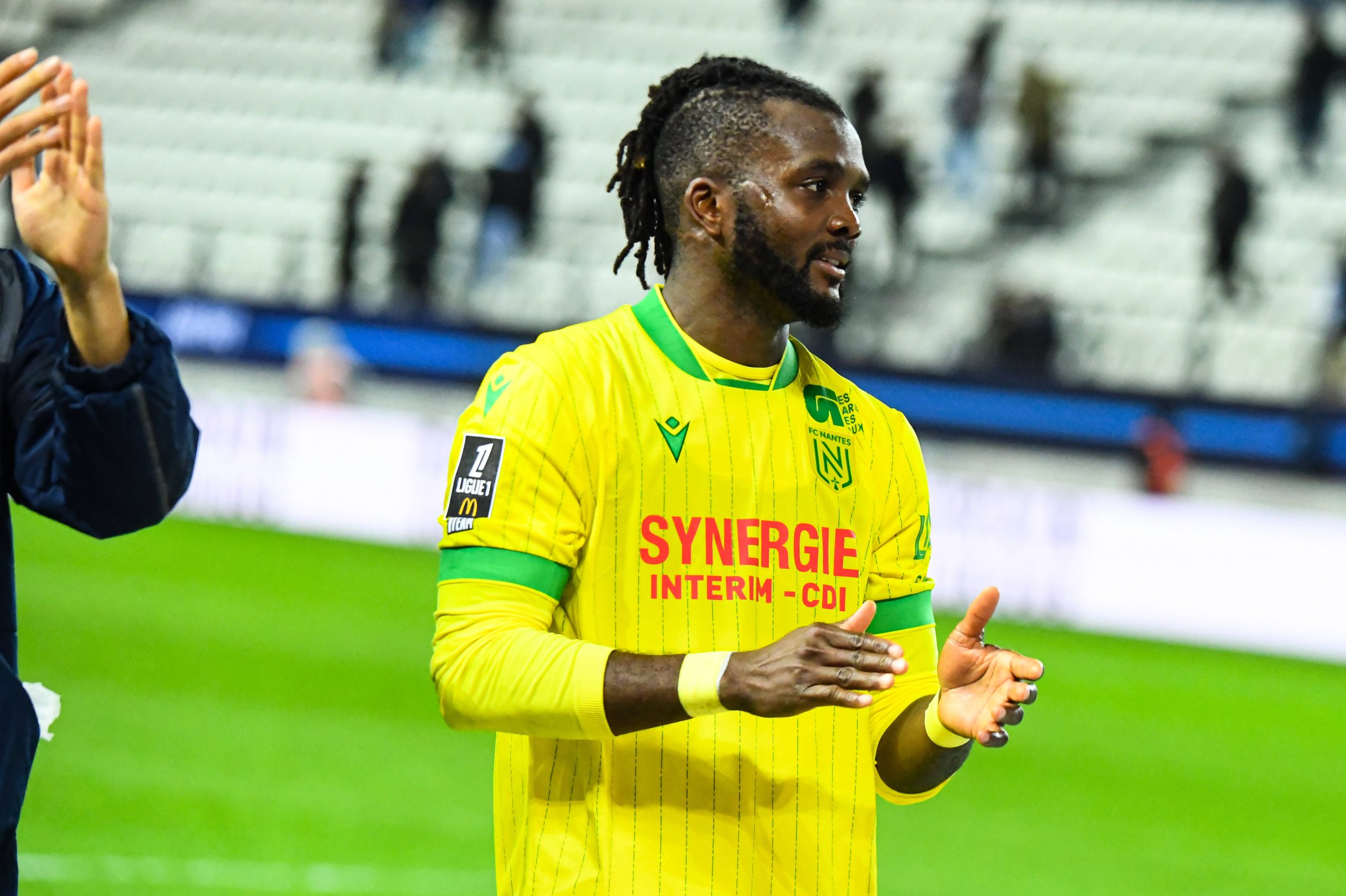 Chidozie Awaziem in action for FC NANTES