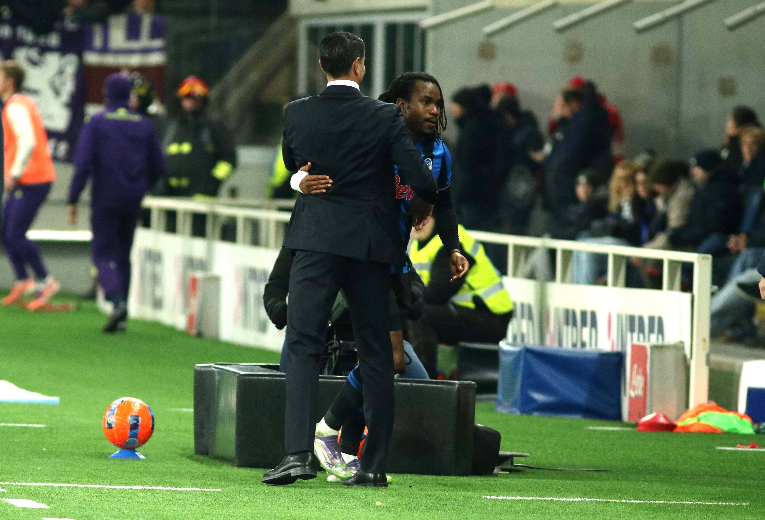 Atalanta head coach Palladino reacts to Ademola Lookman’s exit