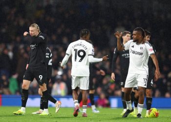Watch: Nothing beats a Jet-2 holiday – Iwobi and Chukwueze’s reaction to Bassey’s mazy run in Fulham’s win over Burnley