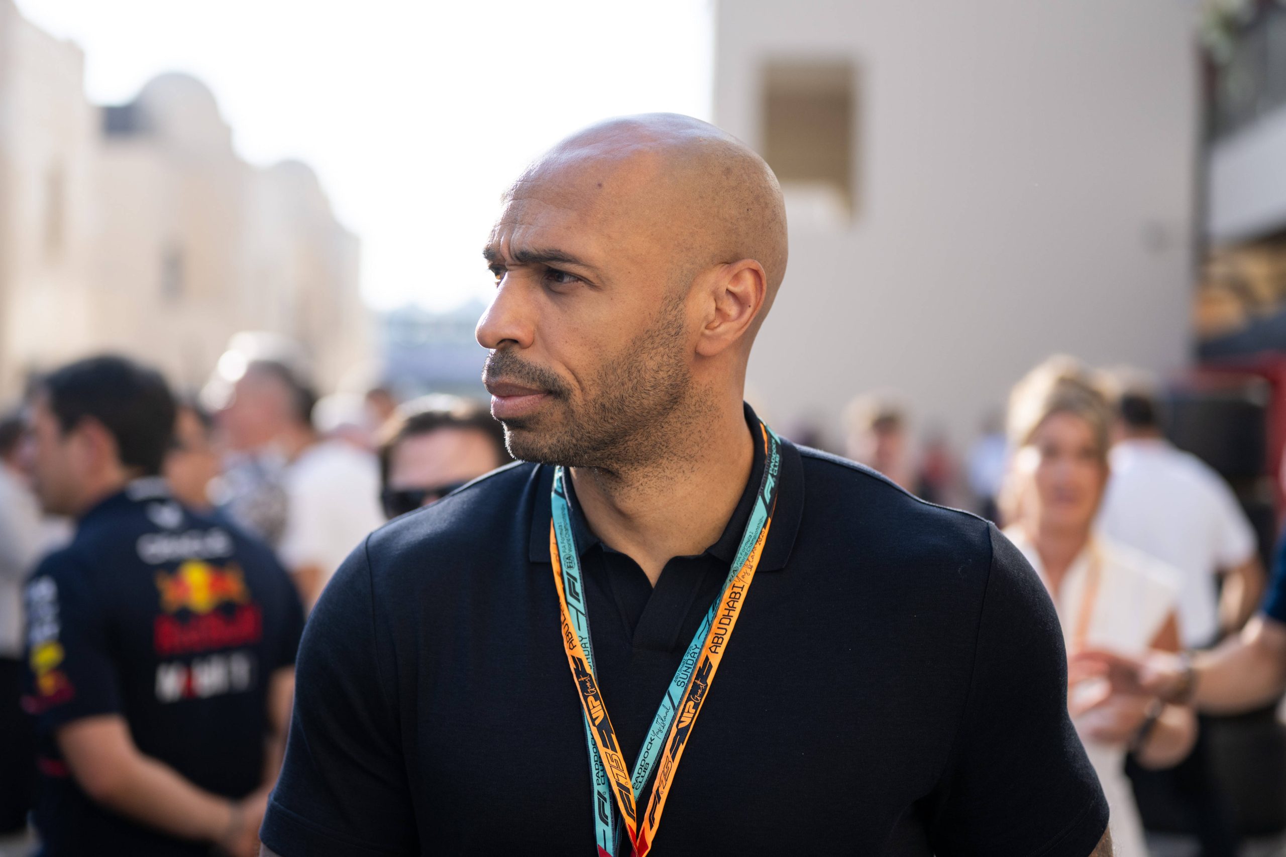 Thierry Henry France, former soccer player , UAE, Formula 1 World Championship, Abu Dhabi Grand Prix