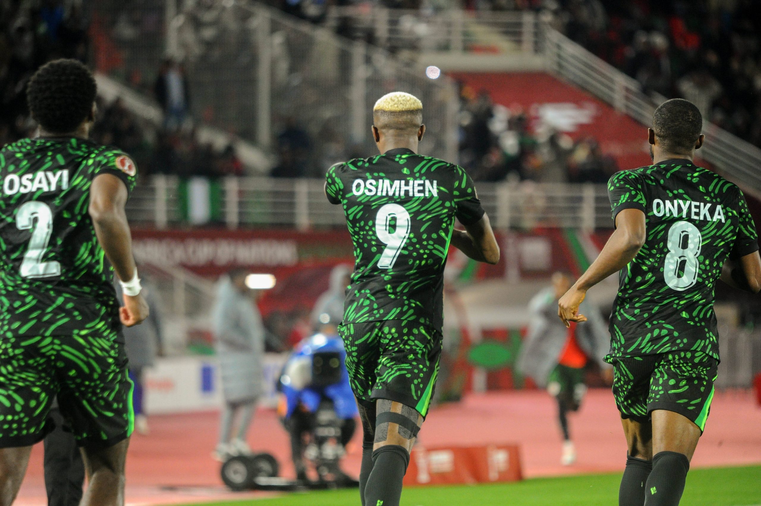 Osayi-Samuel, Victor Osimhen, Frank Onyeka 