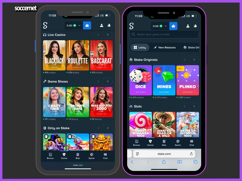 Stake casino betting