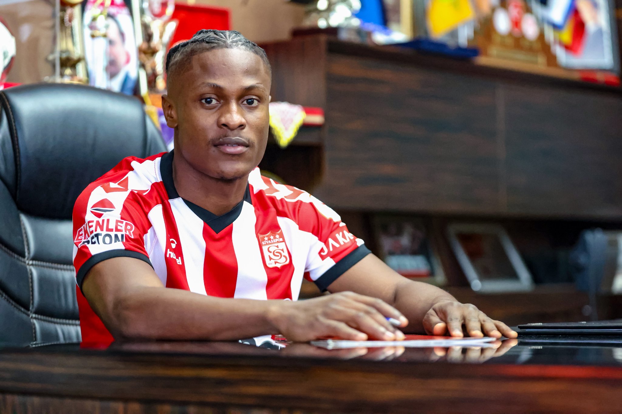 Nigeria and Sivasspor striker Jonathan Okoronkwo 