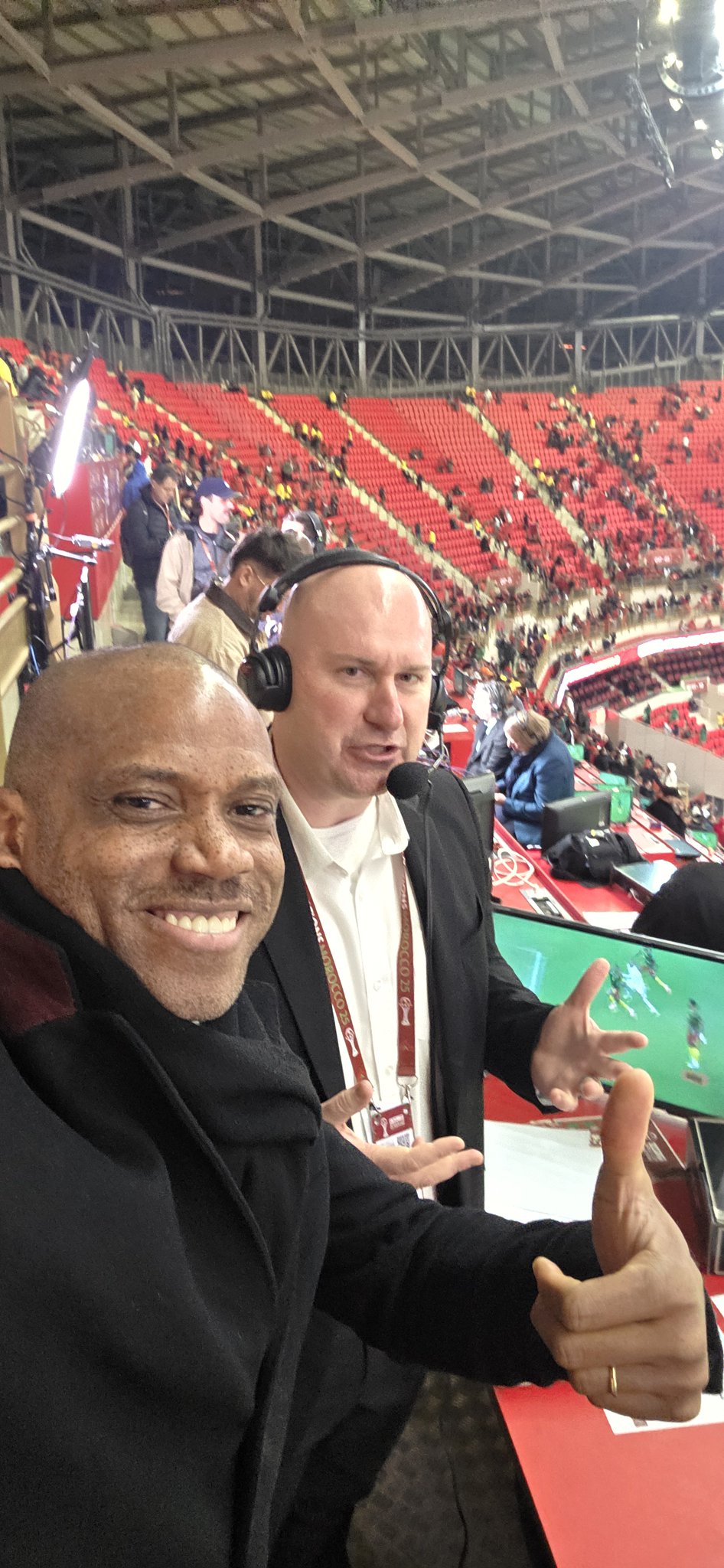 Sunday Oliseh at AFCON 2025