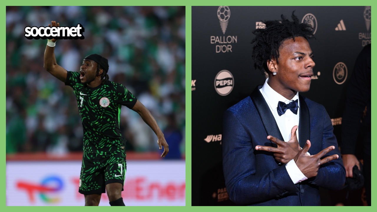 Watch: American streamer iShowSpeed dons Ademola Lookman’s Super Eagles jersey in tour of Nigeria