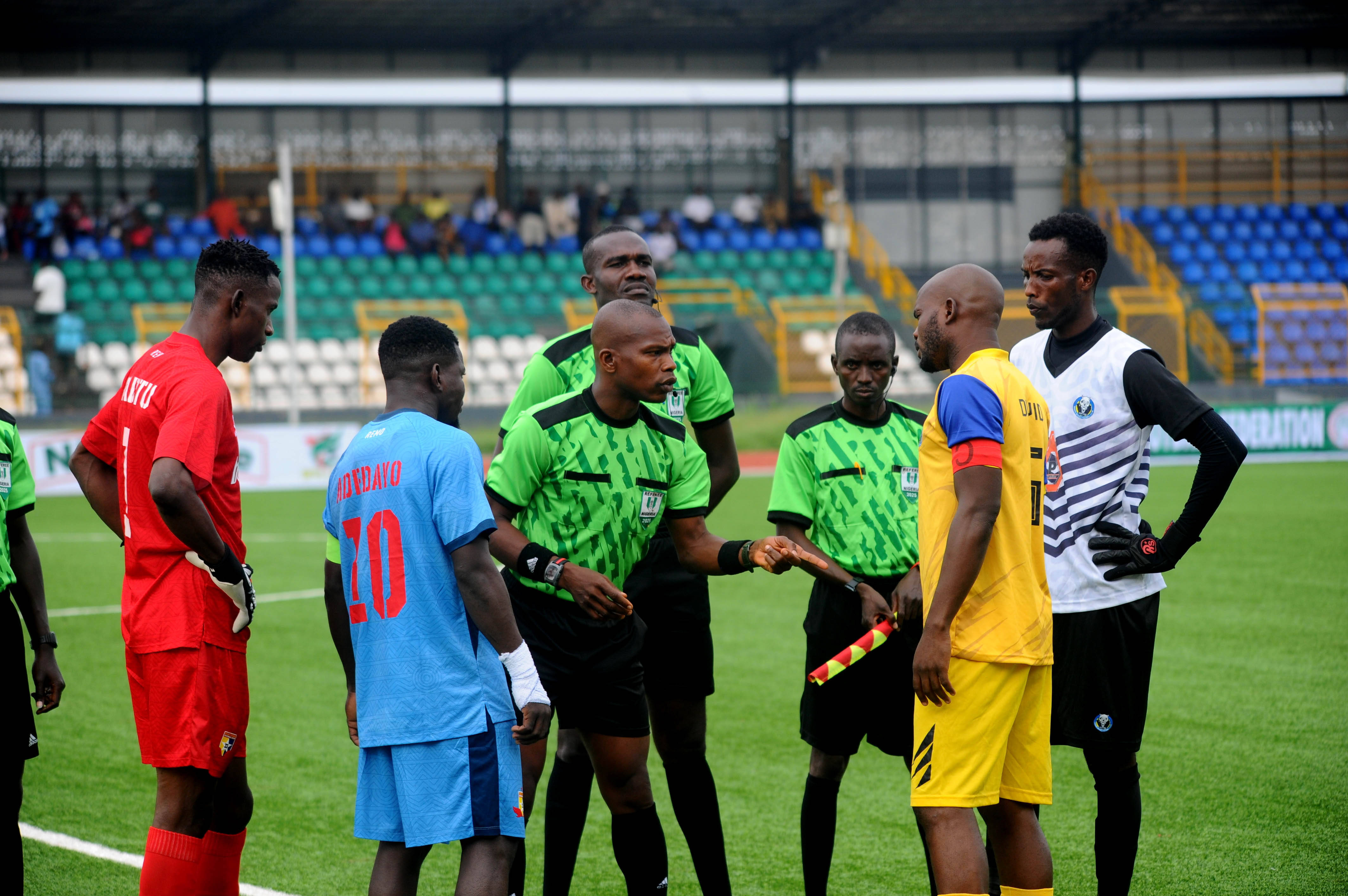 Nigeria Premier Football League match between Remo Stars and Warri Wolves