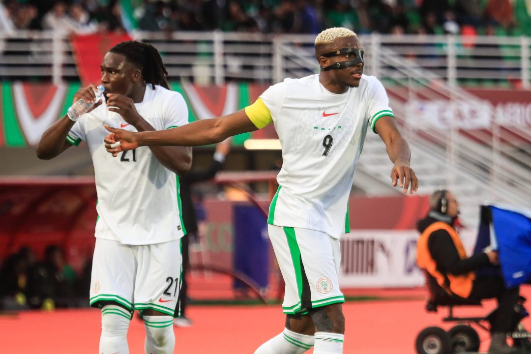 Calvin Bassey and Victor Osimhen