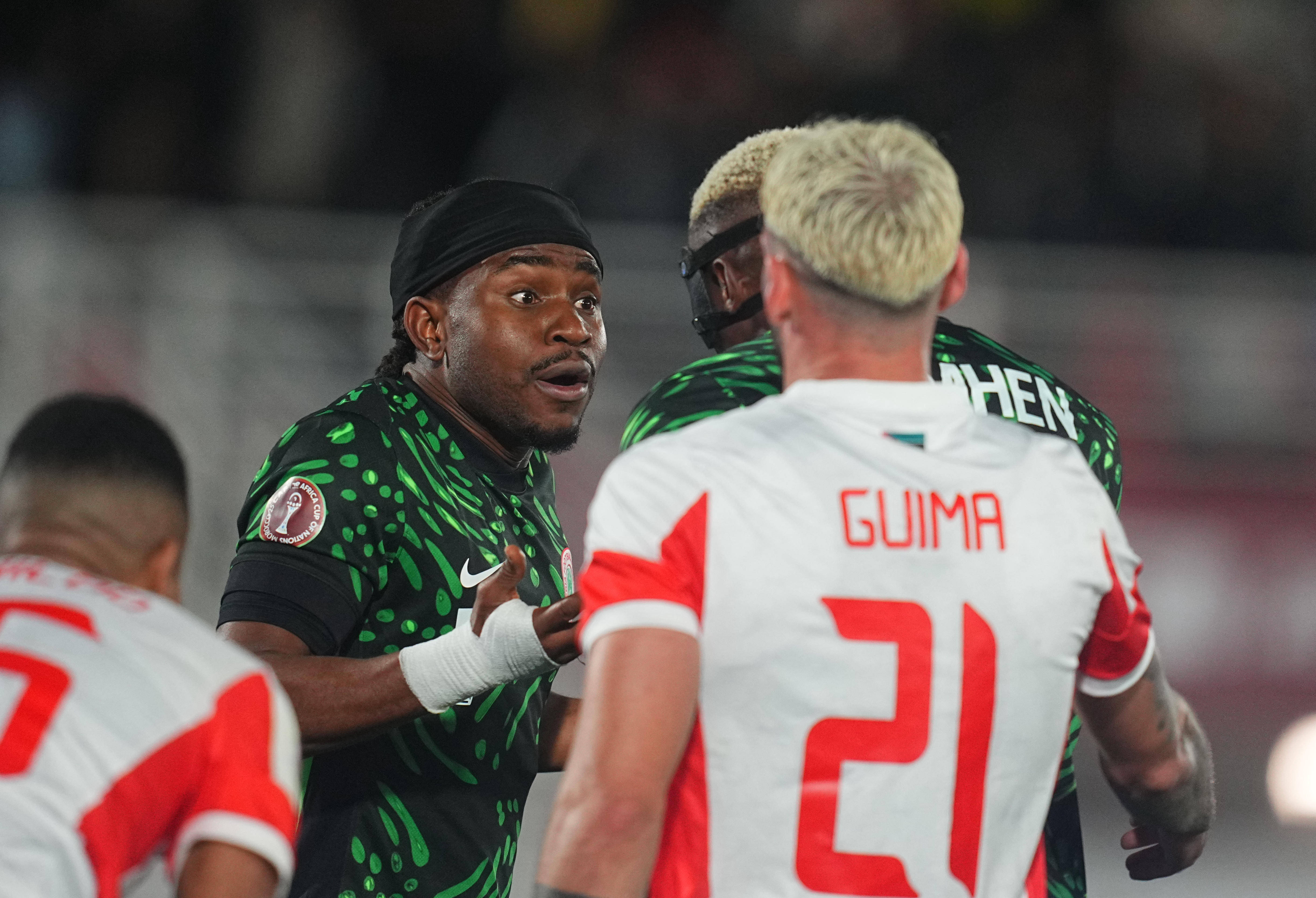 Ademola Lookman and Victor Osimhen 