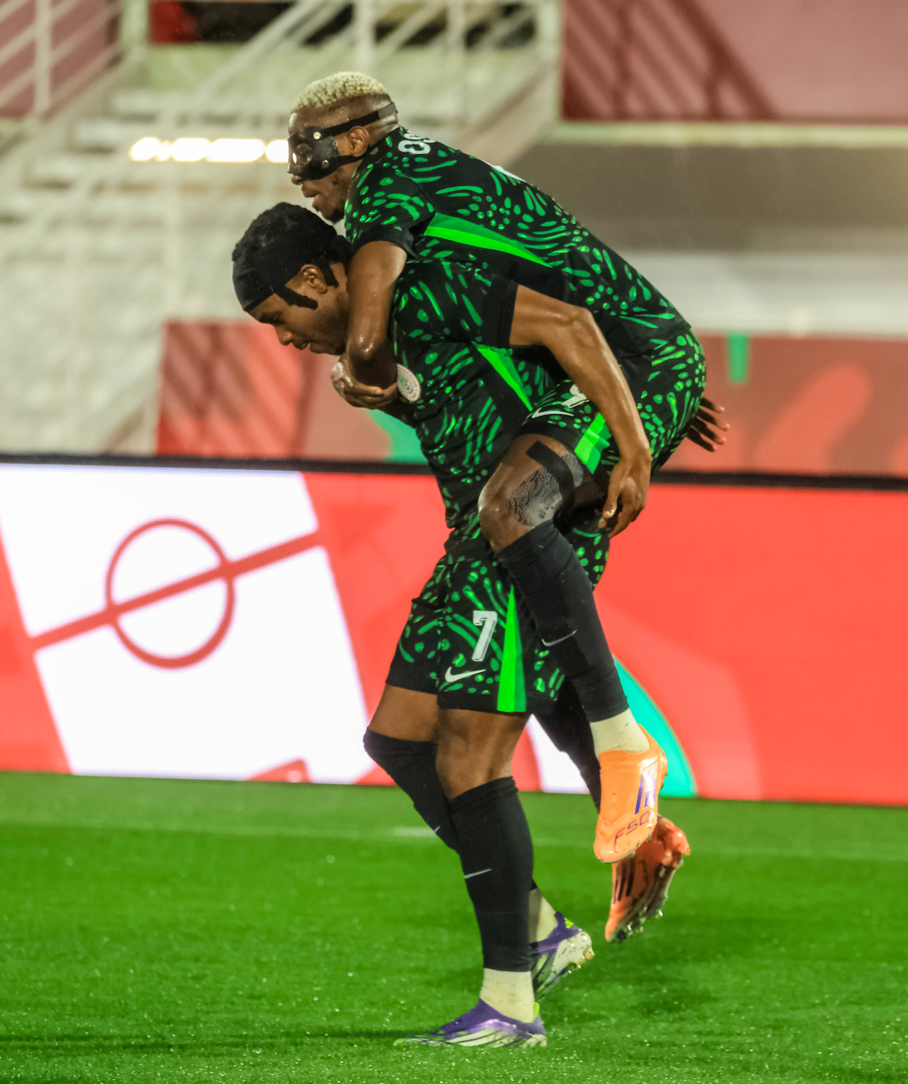 Ademola Lookman and Victor Osimhen 