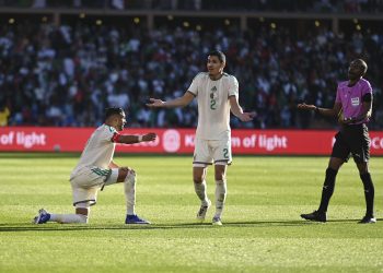 “Go interview the referee” – Akor Adams reacts angrily after Super Eagles’ loss to Morocco