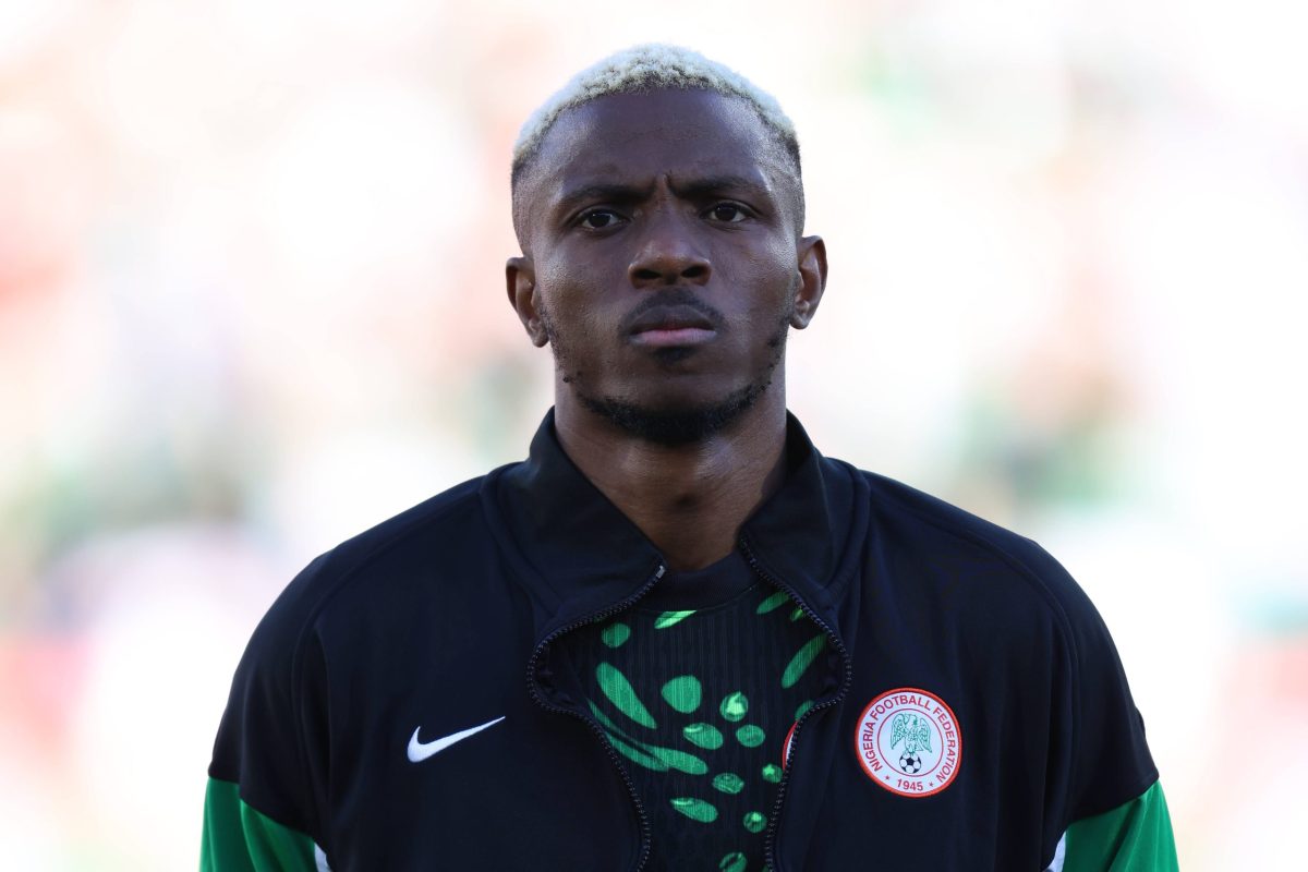 Victor Osimhen during the Africa Cup Of Nations Quarter-final match between Algeria and Nigeria