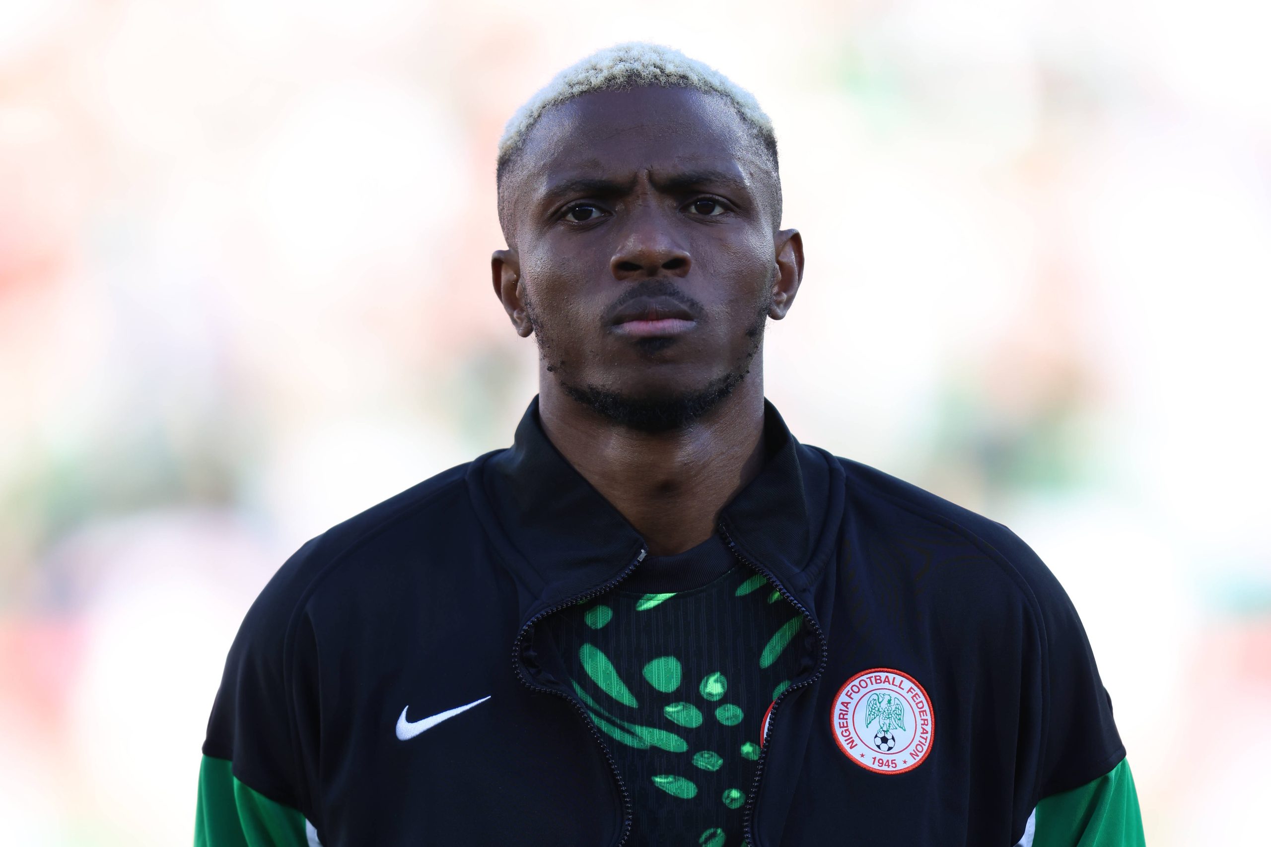 Victor Osimhen during the Africa Cup Of Nations Quarter-final match between Algeria and Nigeria
