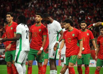 “Go interview the referee” – Akor Adams reacts angrily after Super Eagles’ loss to Morocco