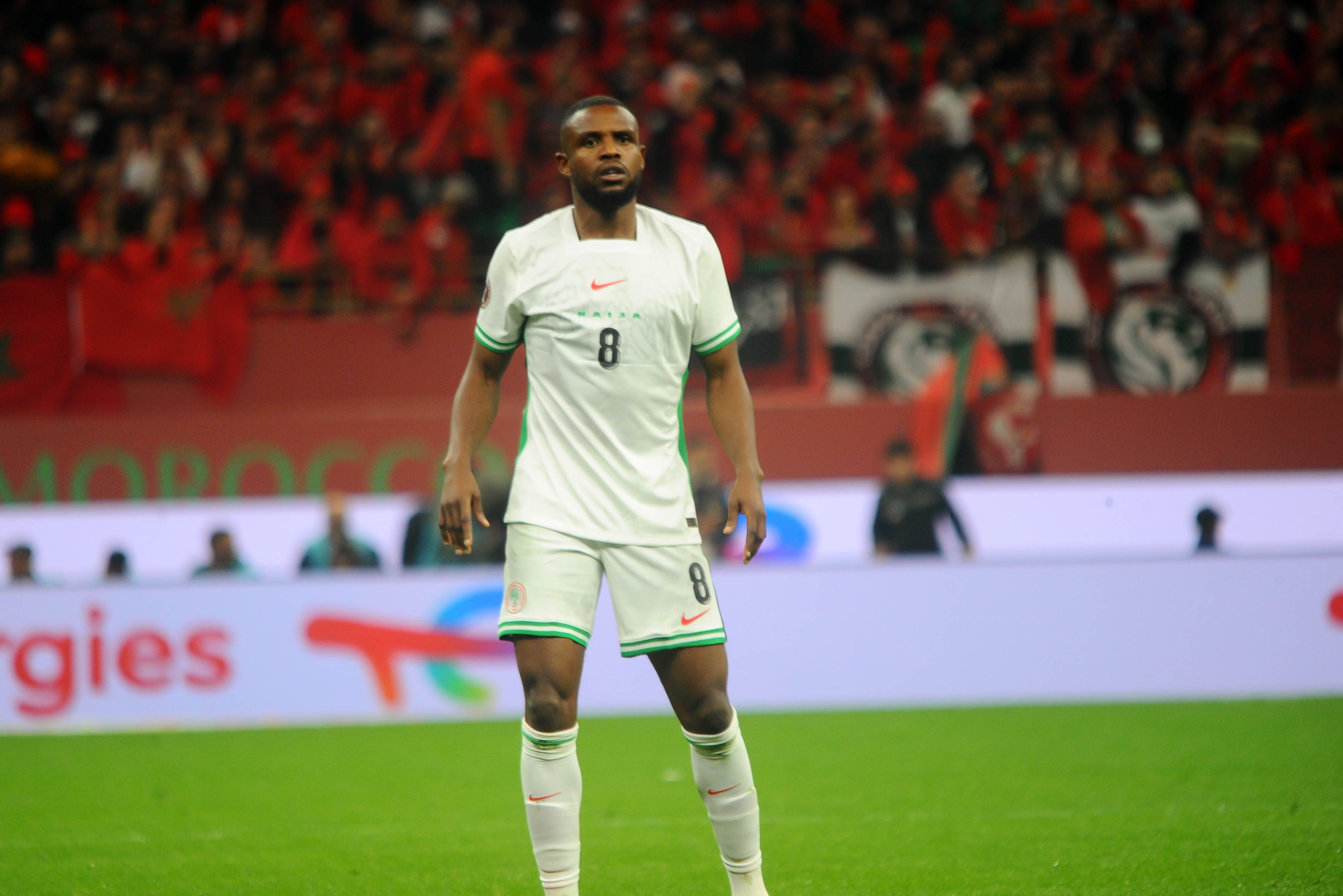 Frank Onyeka, Nigeria during AFCON match between Nigeria and Morocco