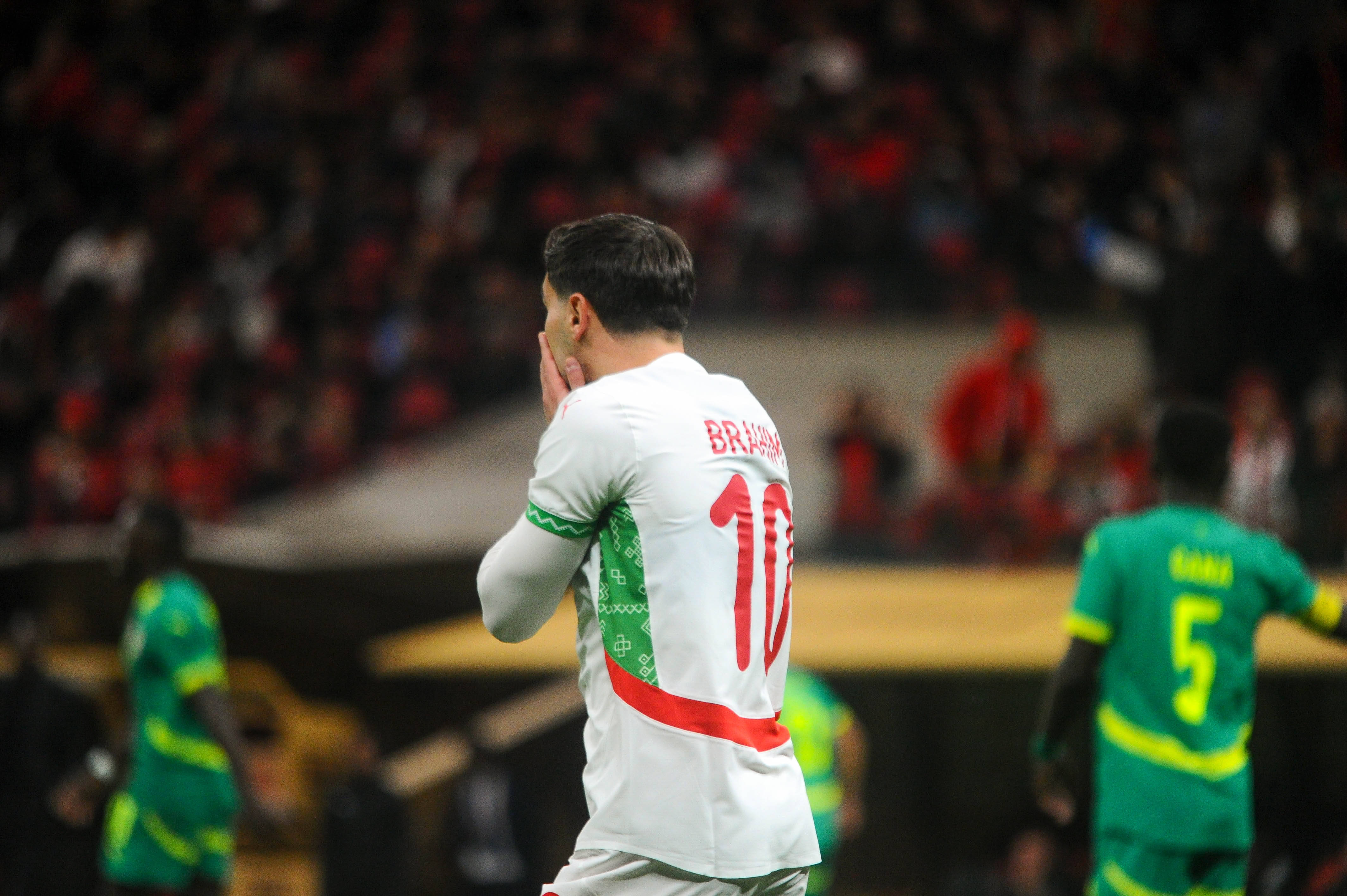 Brahim Diaz during the AFCON Final match between Senegal and Morocco