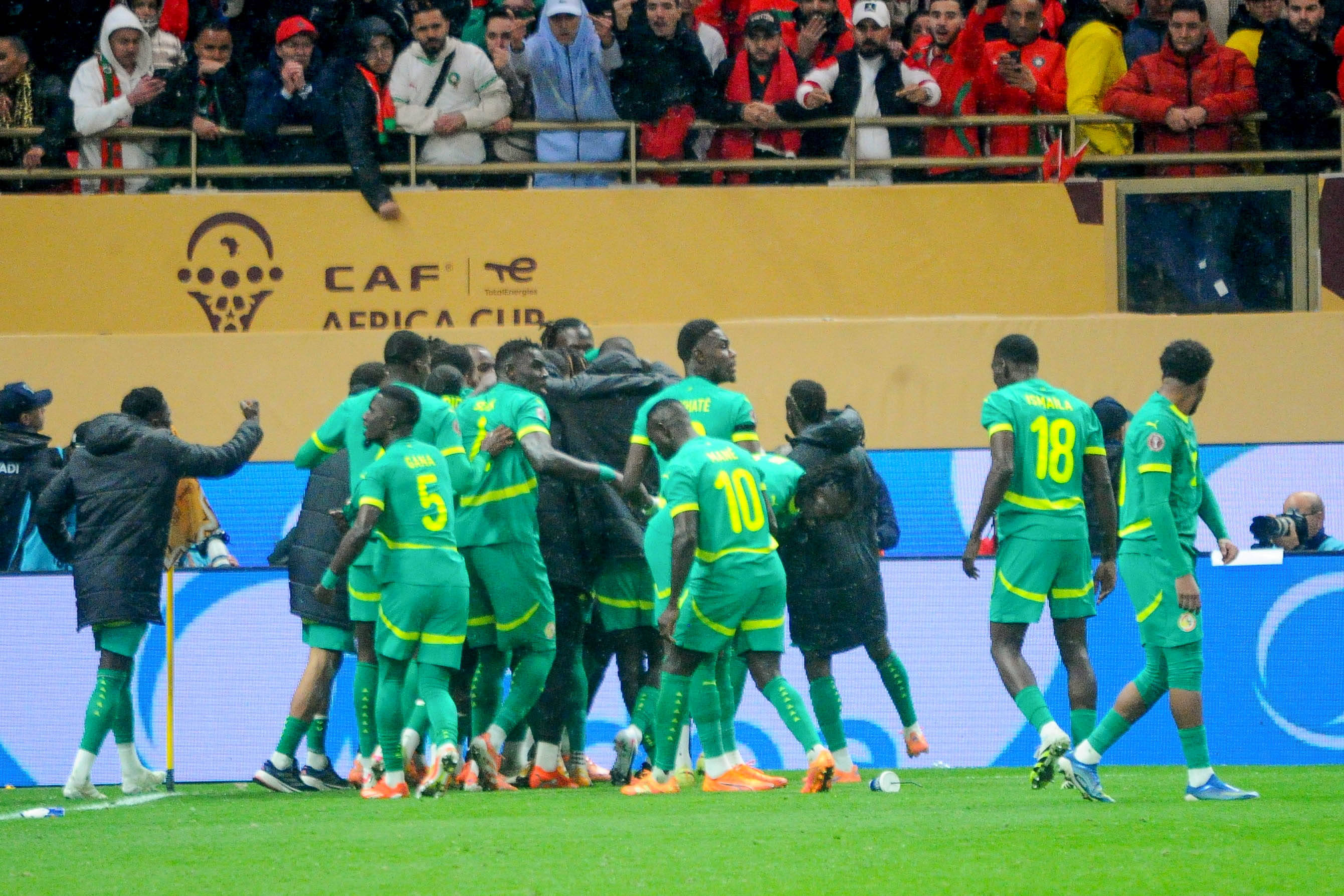 Senegal during the AFCON Final match between Senegal and Morocco