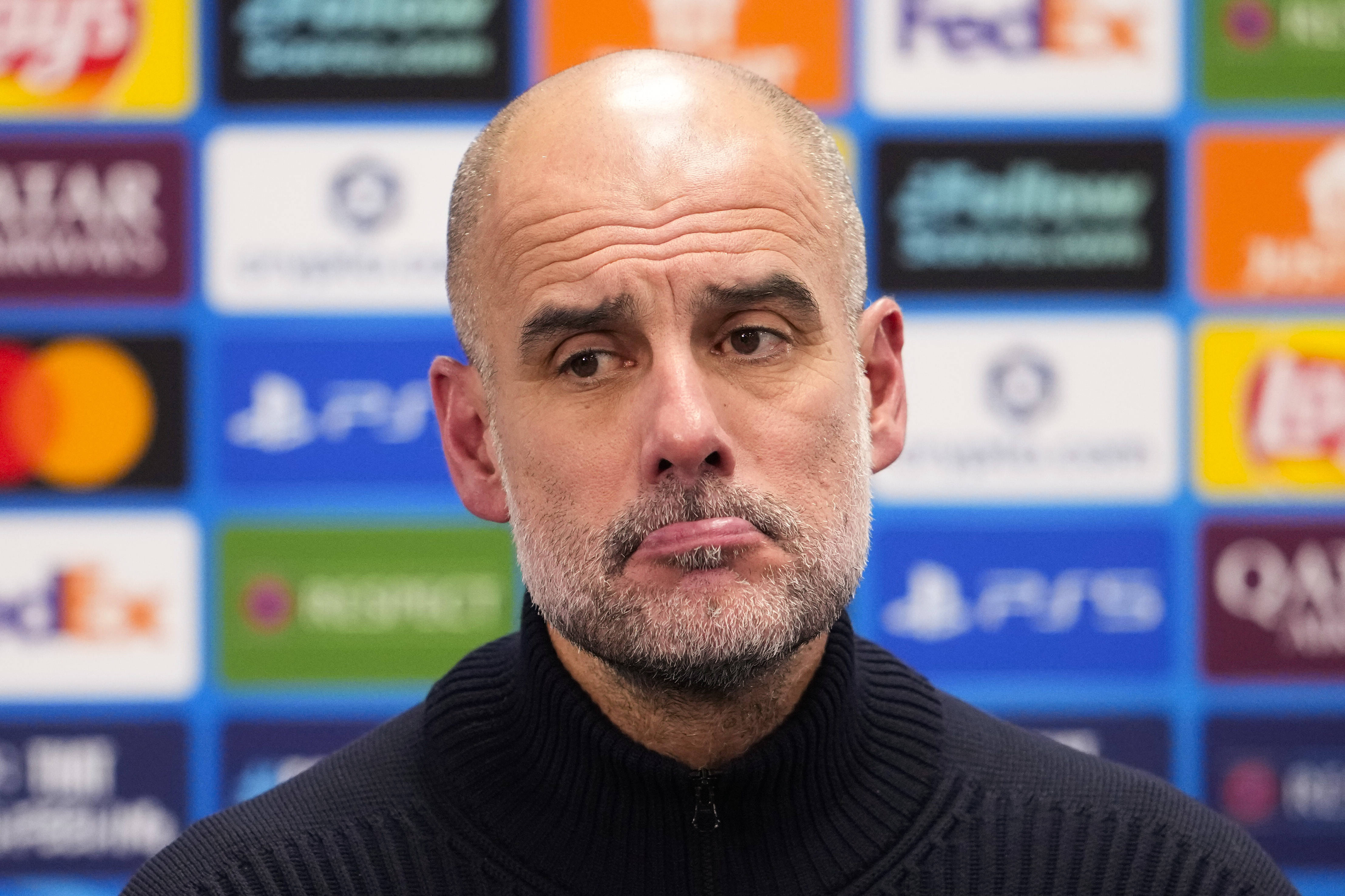 Manchester City boss Pep Guardiola 