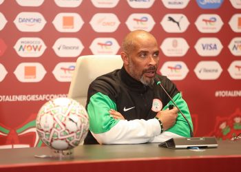 Super Eagles: Why Eric Chelle met NSC Chairman behind closed doors
