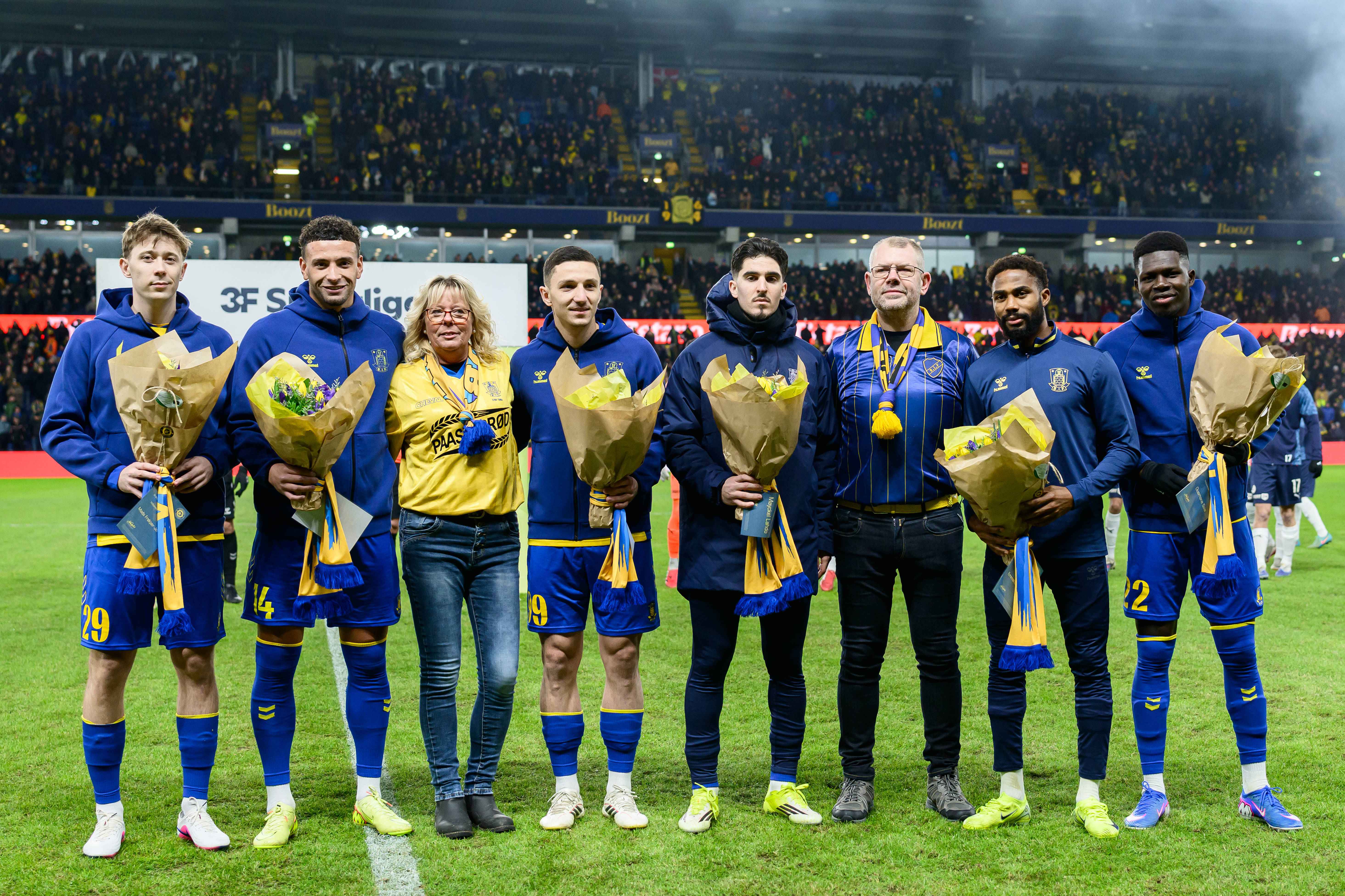New players at Brondby with Emmanuel Dennis 
