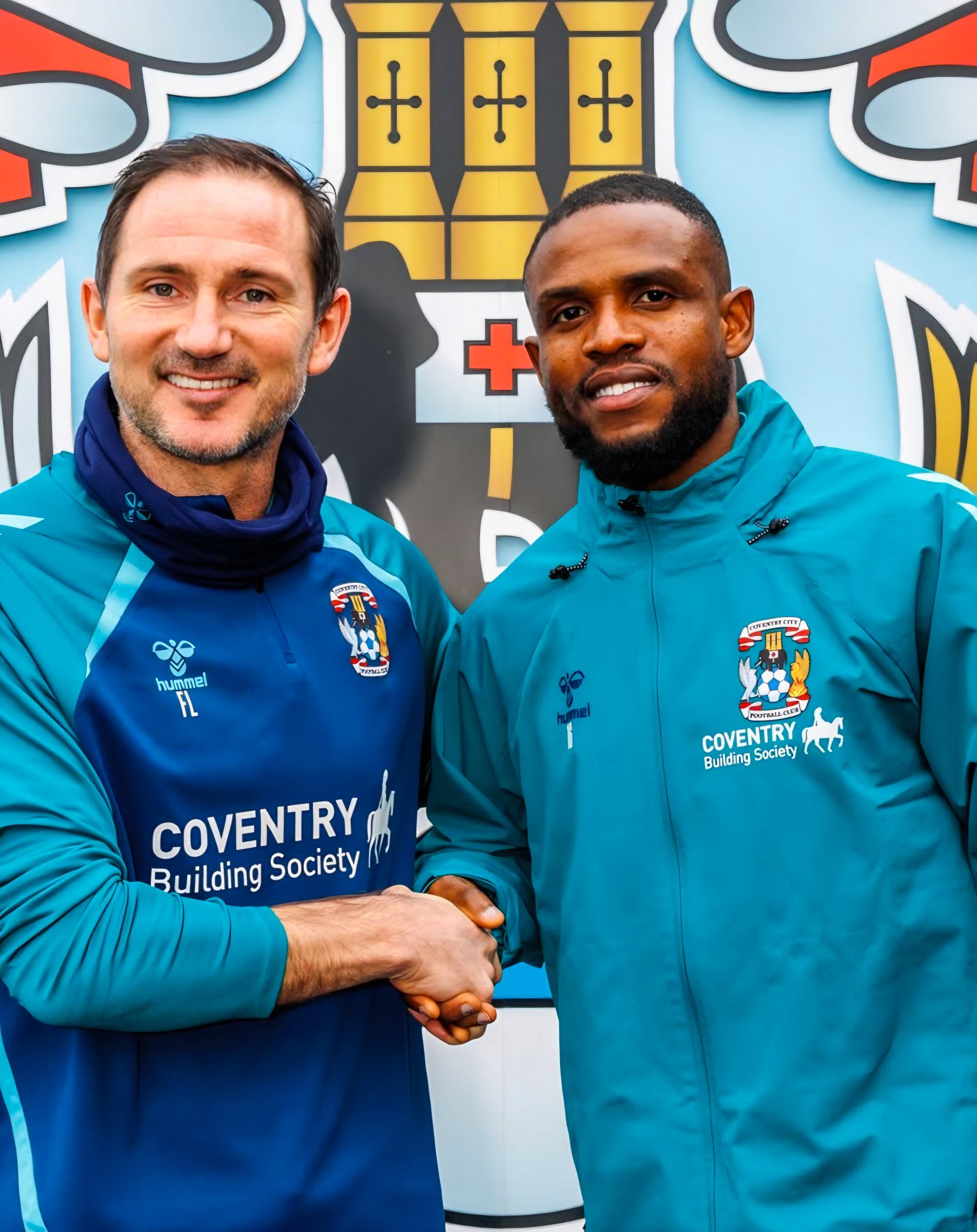 Frank Onyeka and Frank Lampard of Coventry City