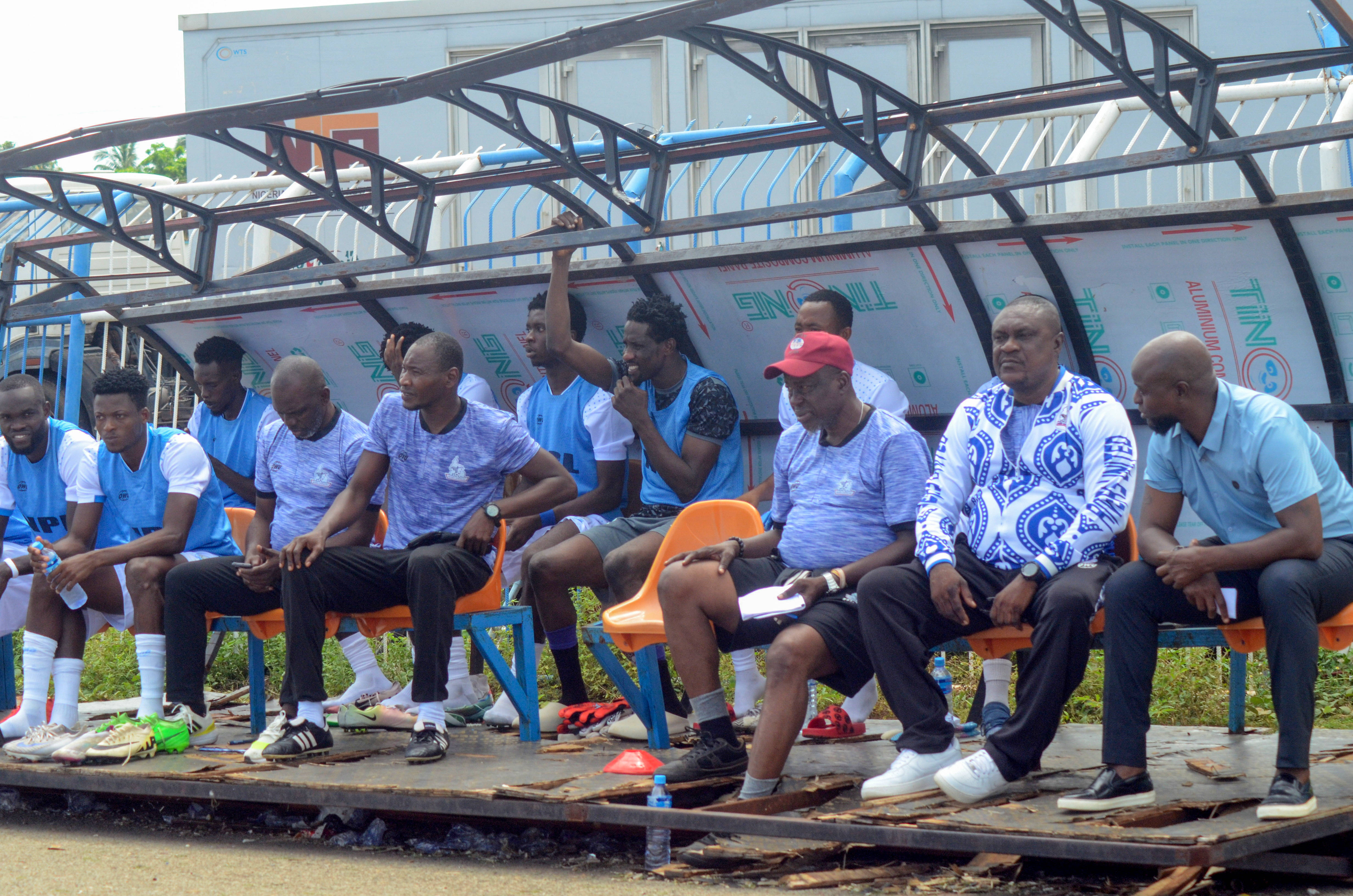 Rivers United manager Finidi George 