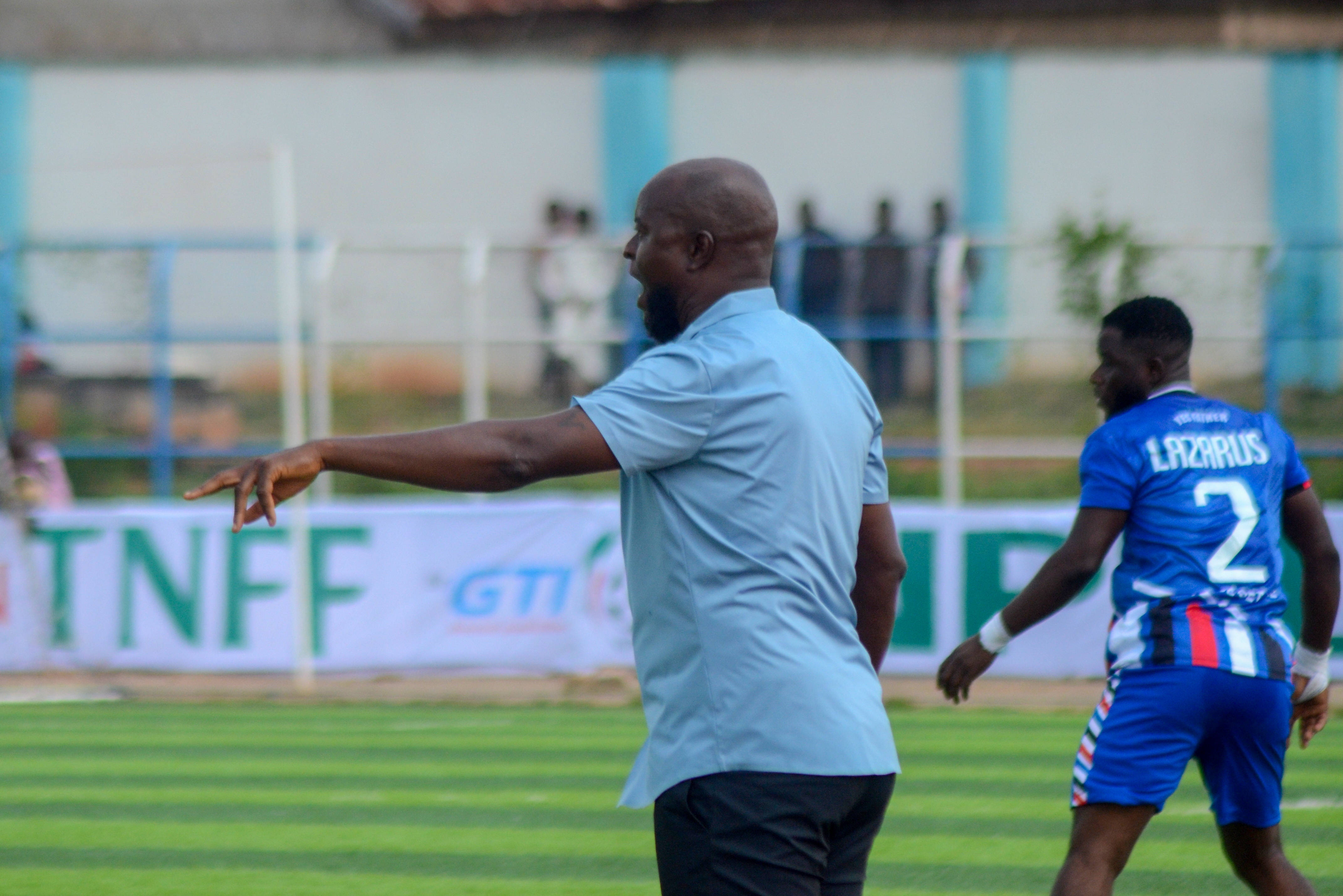Rivers United manager Finidi George 
