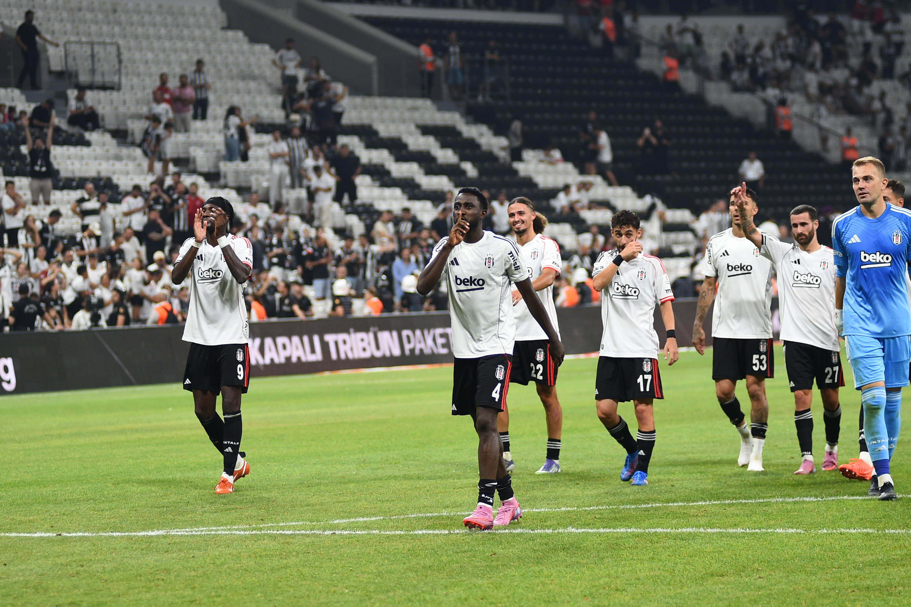 Video: How Besiktas honoured Wilfred Ndidi after his father’s tragic passing