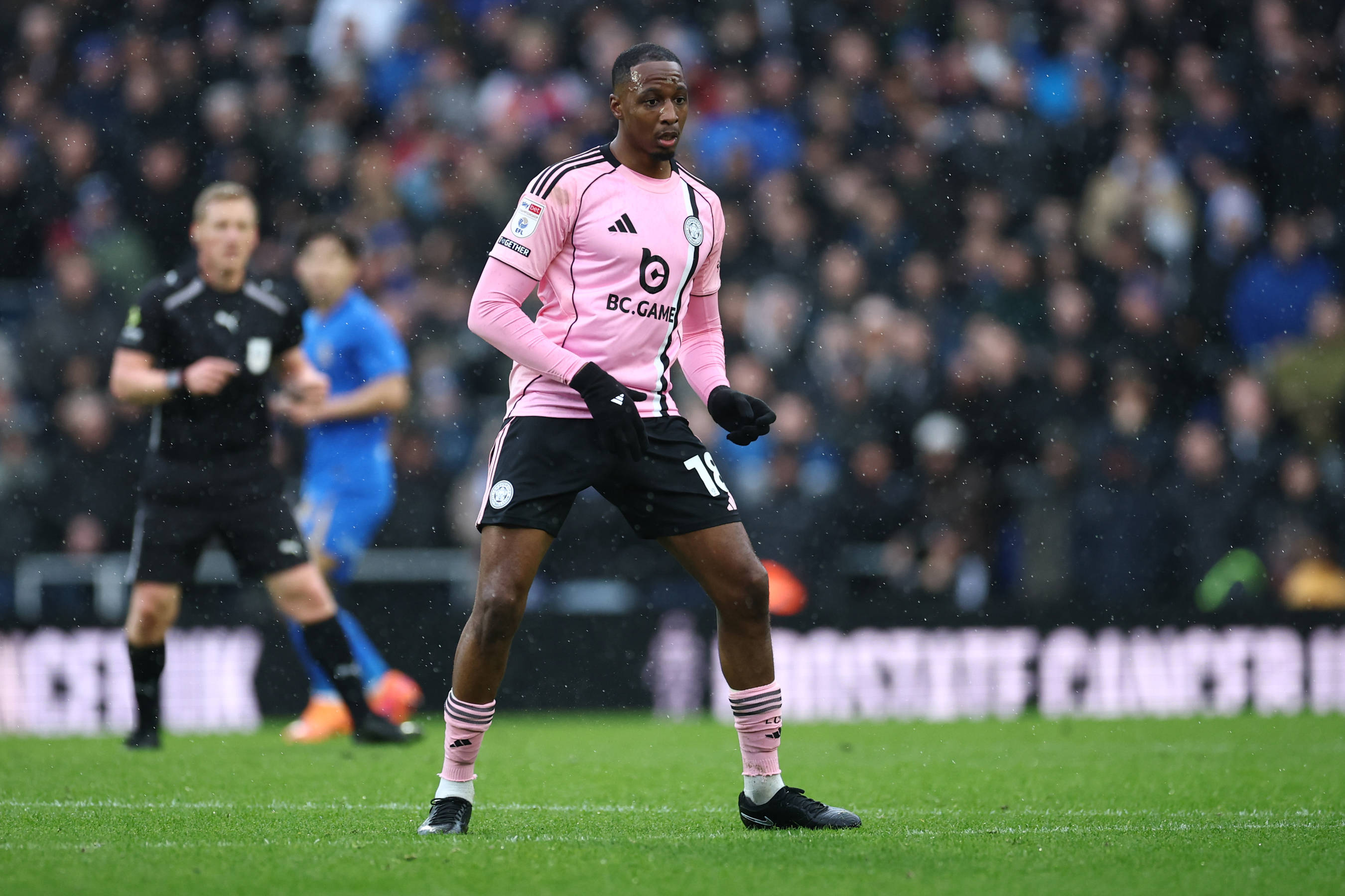 Joe Aribo during the EFL Sky Bet Championship match between Birmingham City and Leicester City
