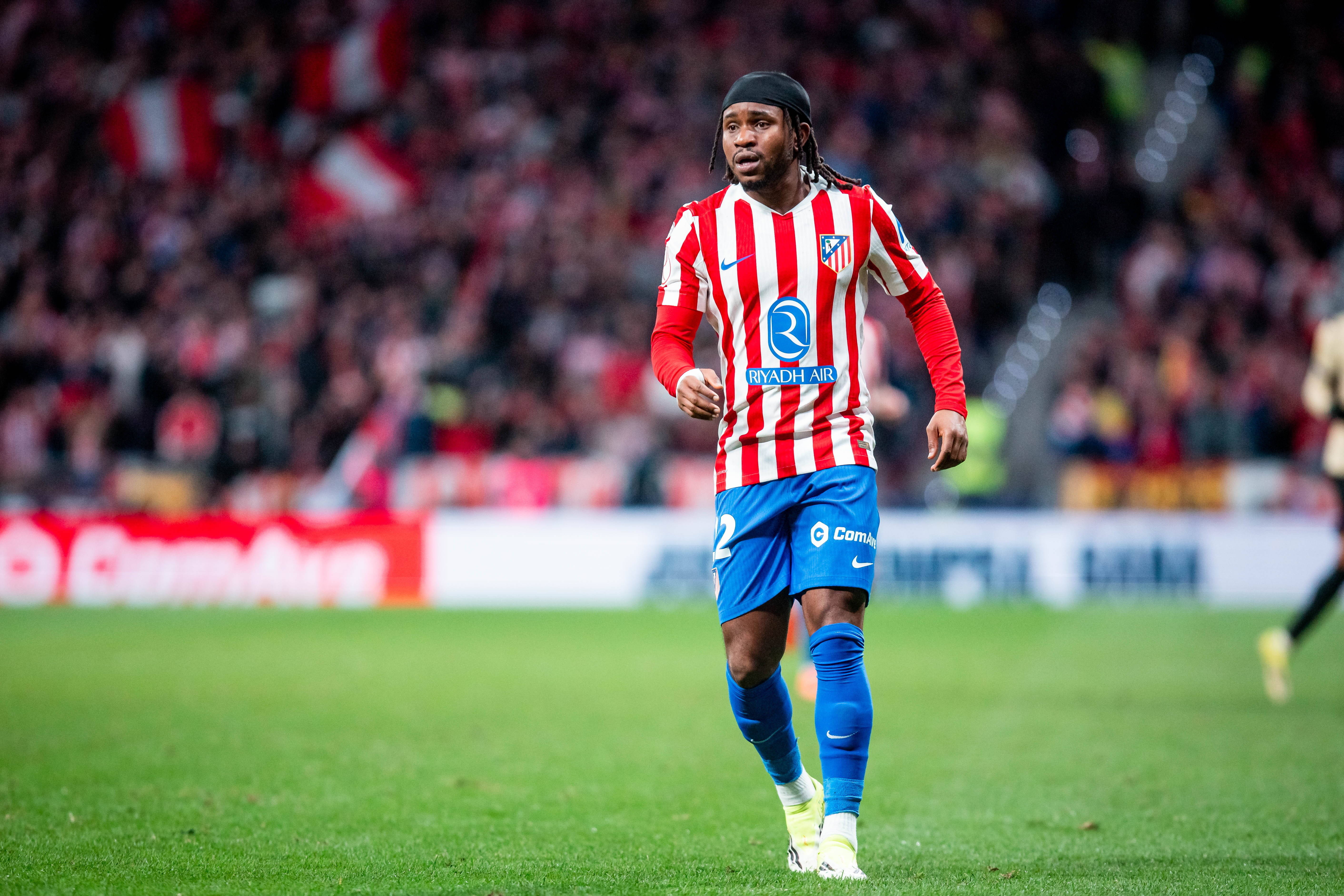 Ademola Lookman in action for Atletico Madrid