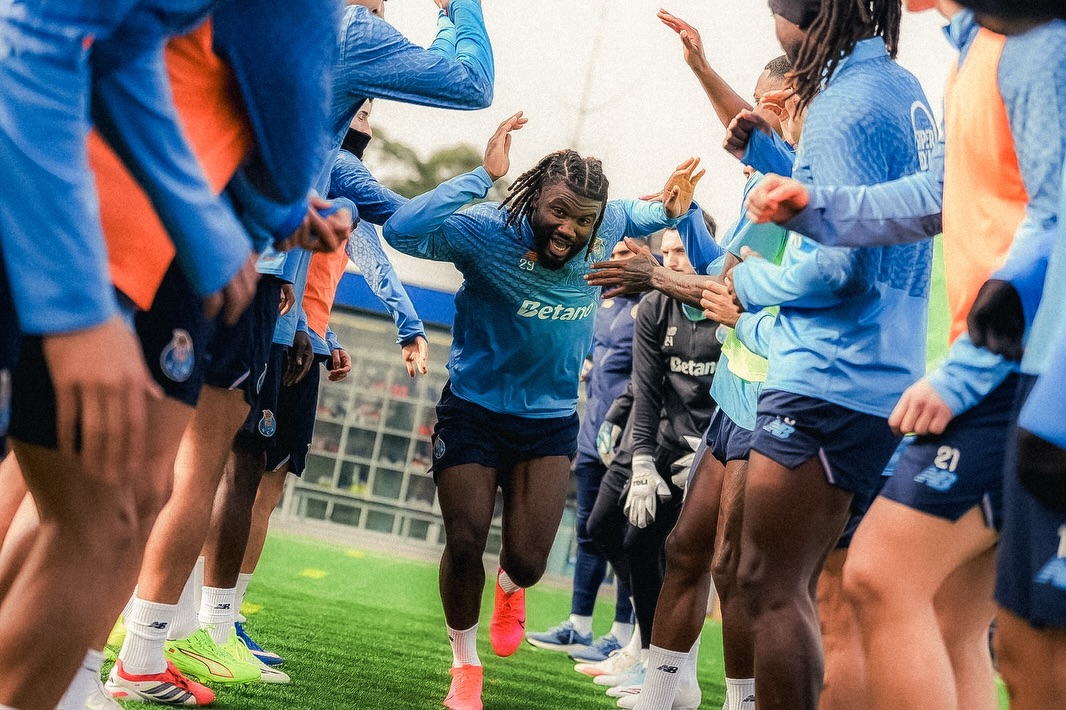 Terem Moffi given welcome at Porto 