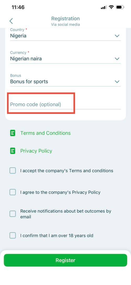 22Bet Registration: How to Sign Up for a 22Bet Account in Nigeria