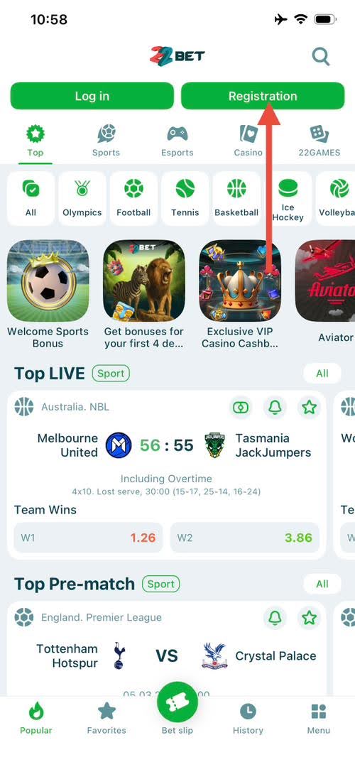 22Bet Registration: How to Sign Up for a 22Bet Account in Nigeria